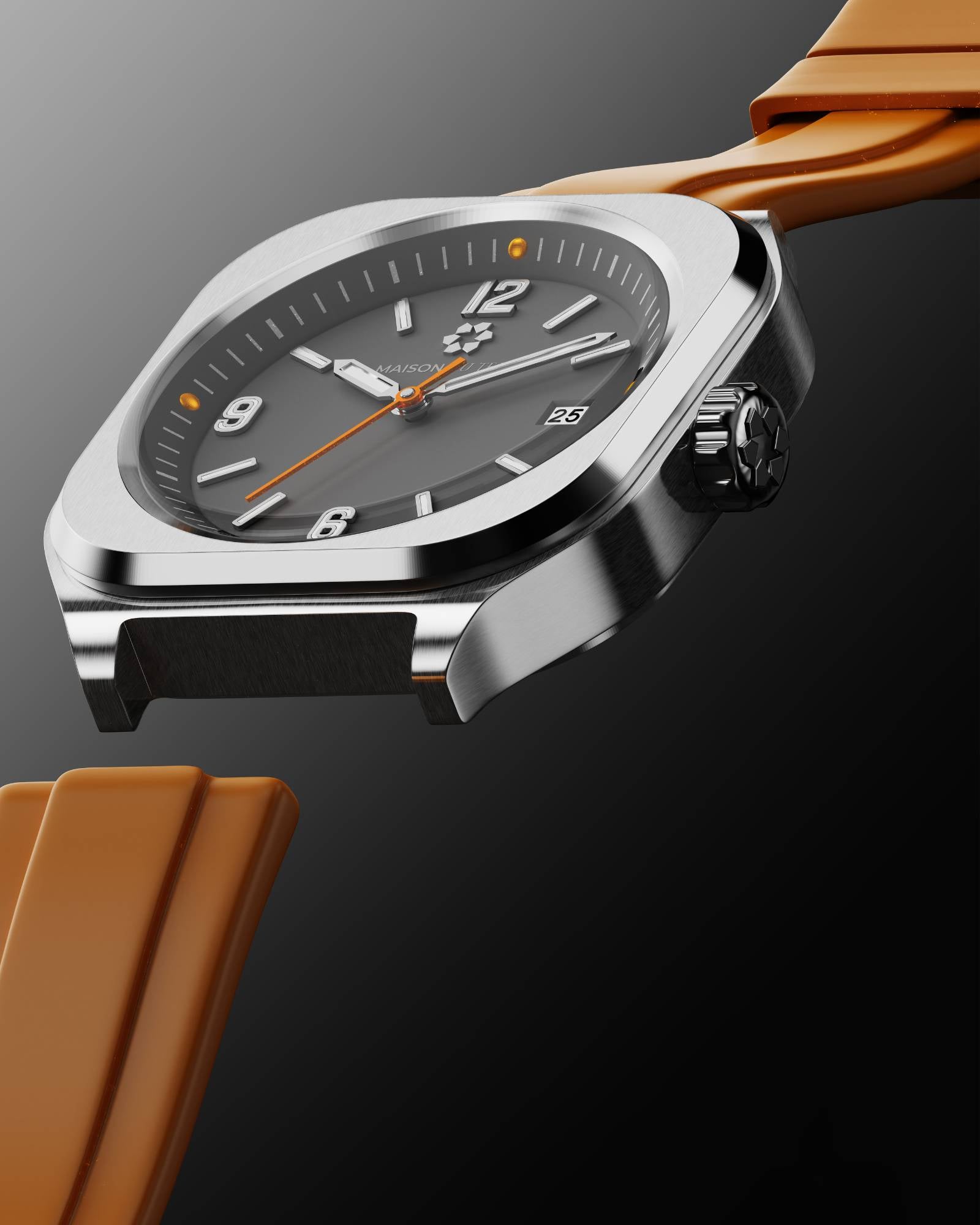 Taport® Orologio al quarzo rotondo in pelle verde per gli appassionati Taport® Orologio al quarzo rotondo in pelle verde per gli appassionati
