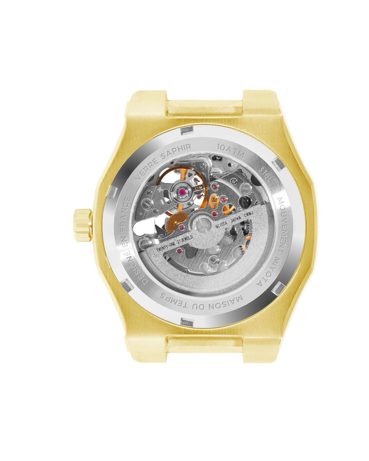MTBeta Skeleton Gold Steel