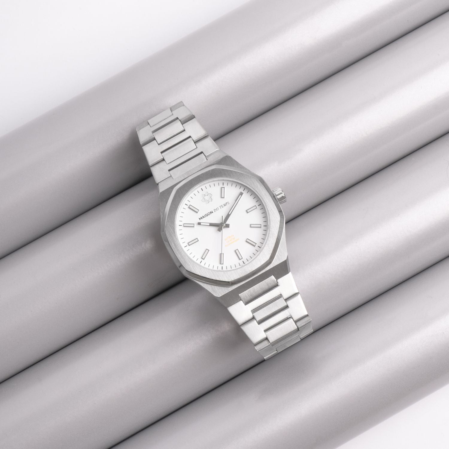Montre Automatique cadran blanc 42mm