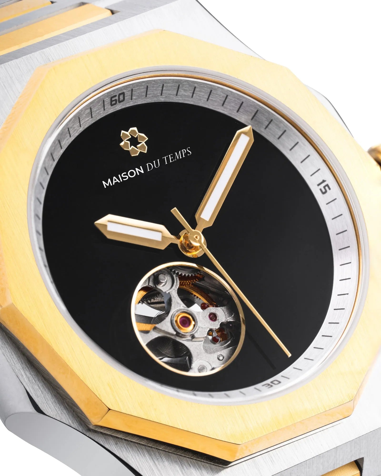 MTZeta Open Heart Black Gold Yellow Steel