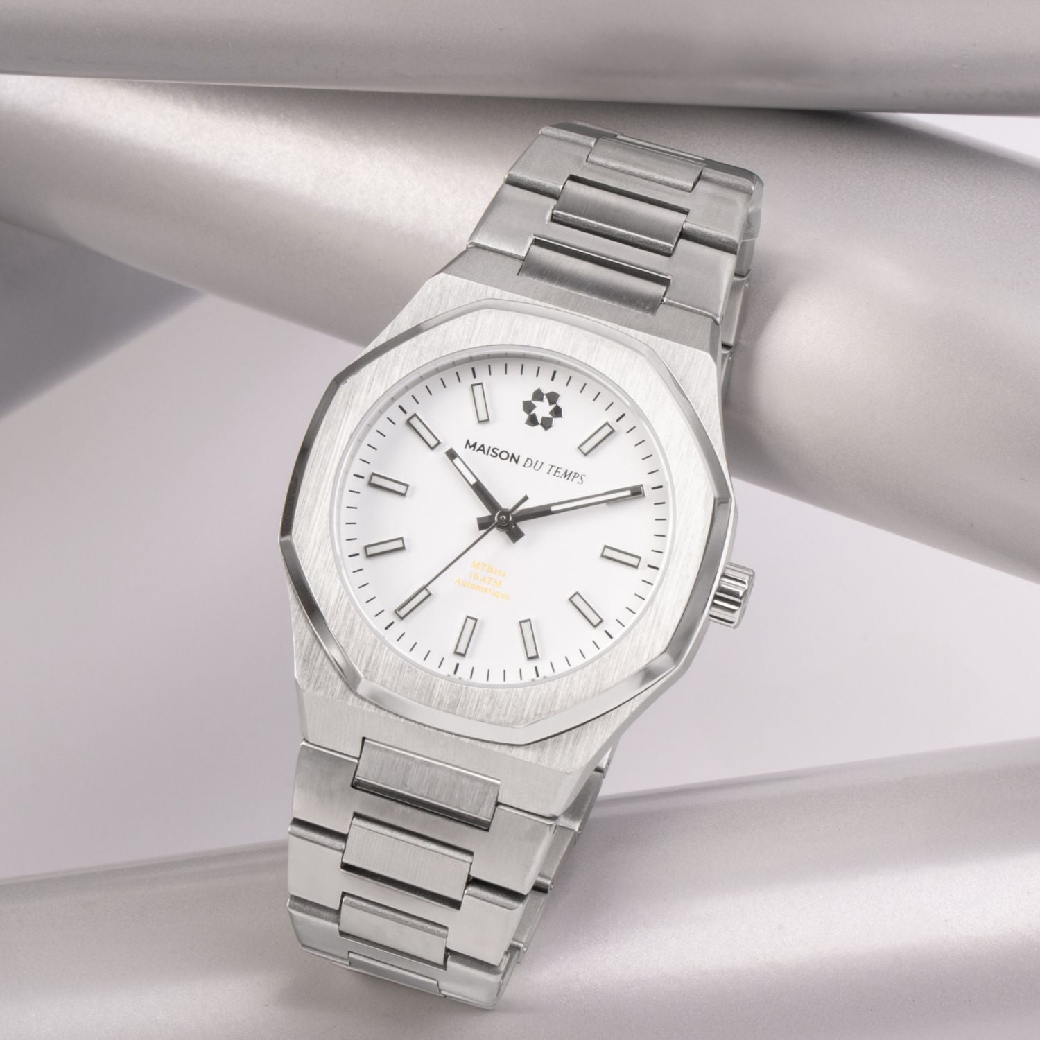 Montre Automatique cadran blanc 42mm