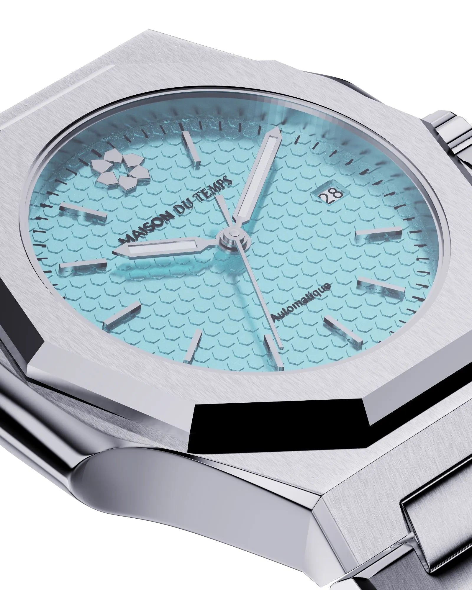 Montre cadran turquoise automatique Miyota