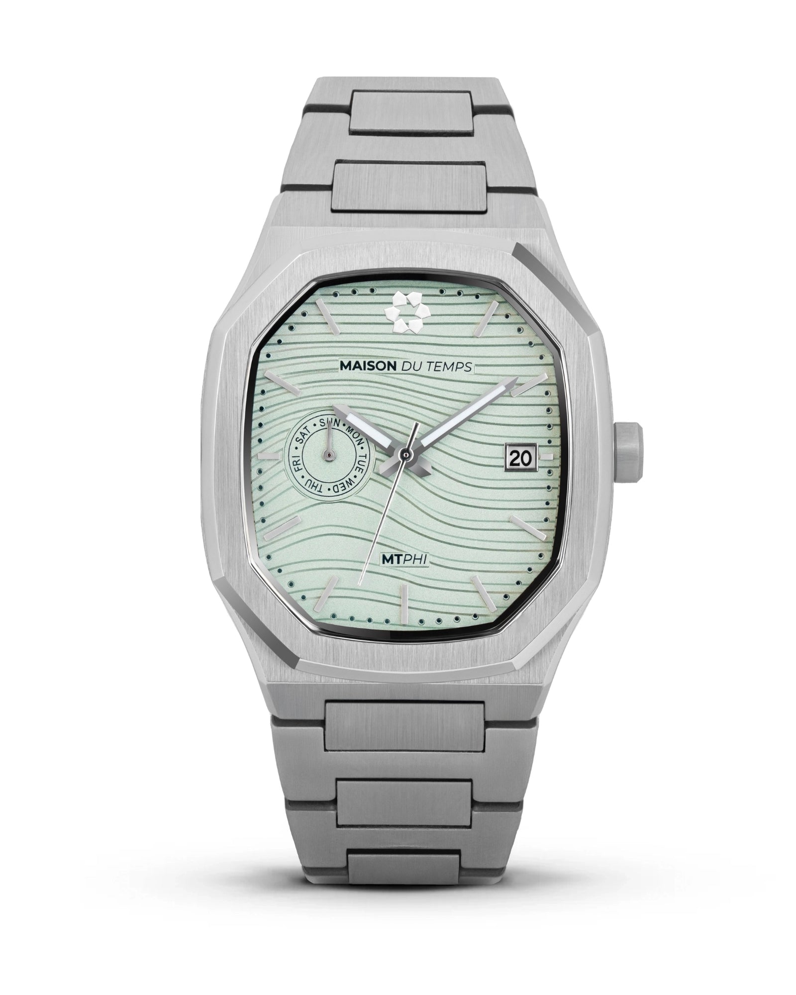 MTPhi Day-Date Vert Acier