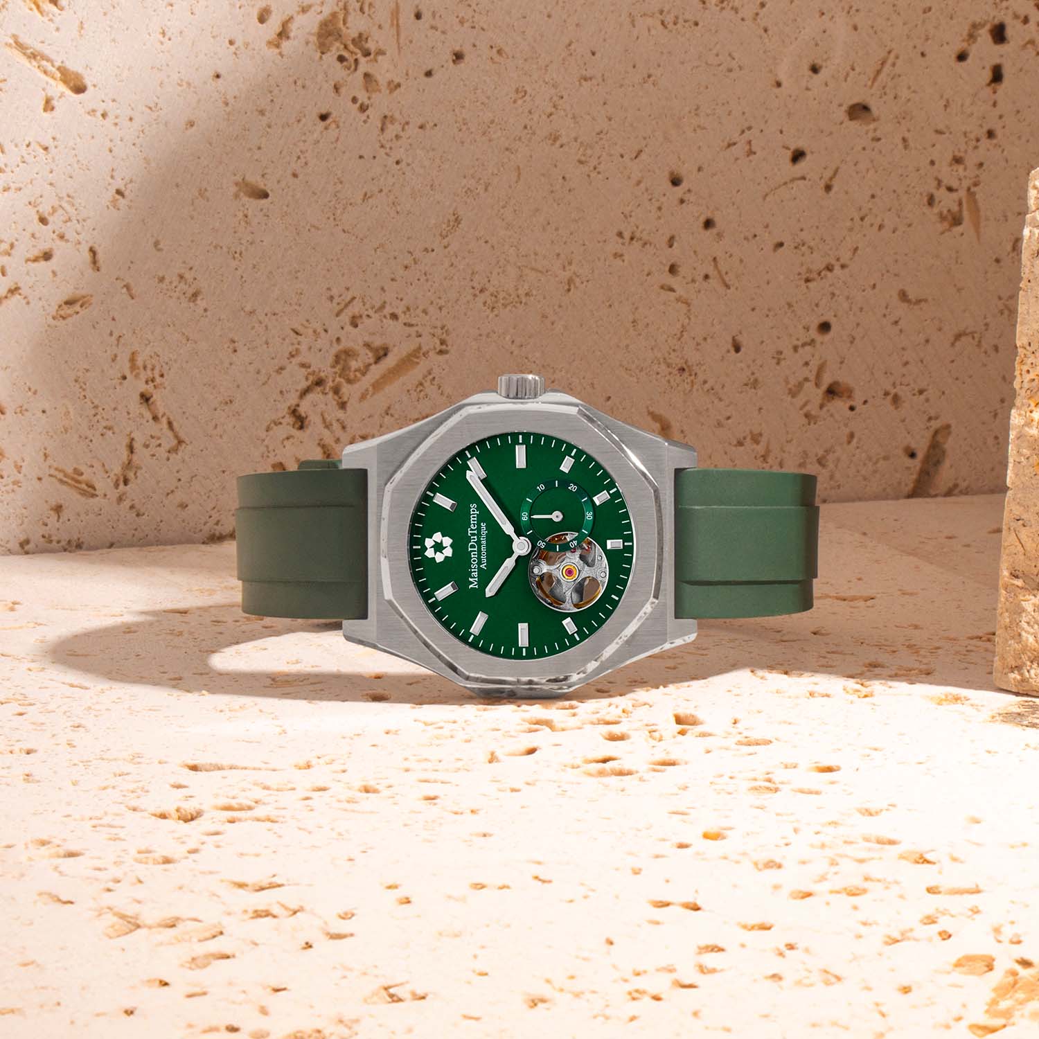 Montre coeur ouverte automatique Miyota Homme MaisonDuTemps