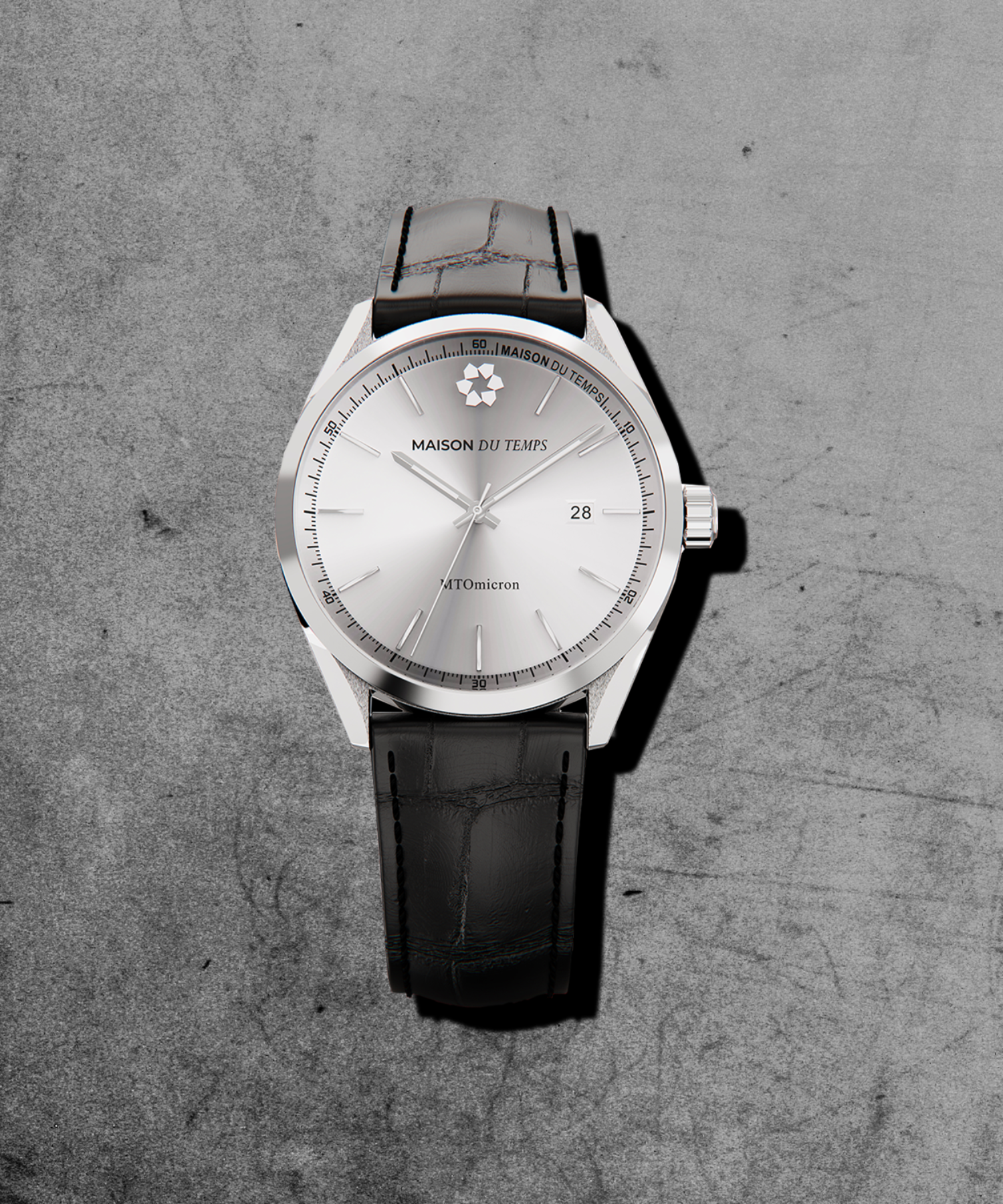 Collection Montre Homme DressWatch MTOmicron Bracelet Cuir