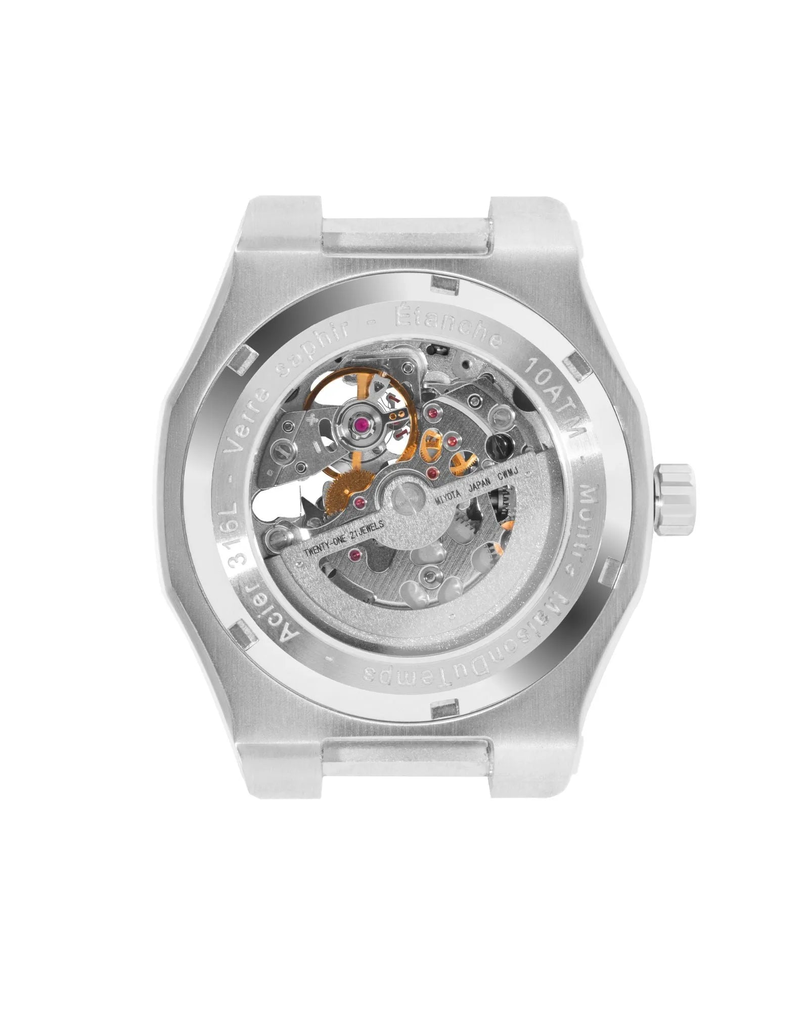 MTBeta Skeleton Miyota Silicone Mocha