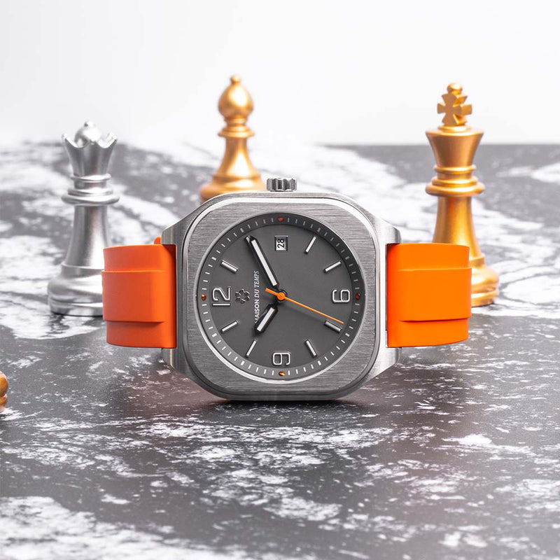 Montre carrée automatique pour homme