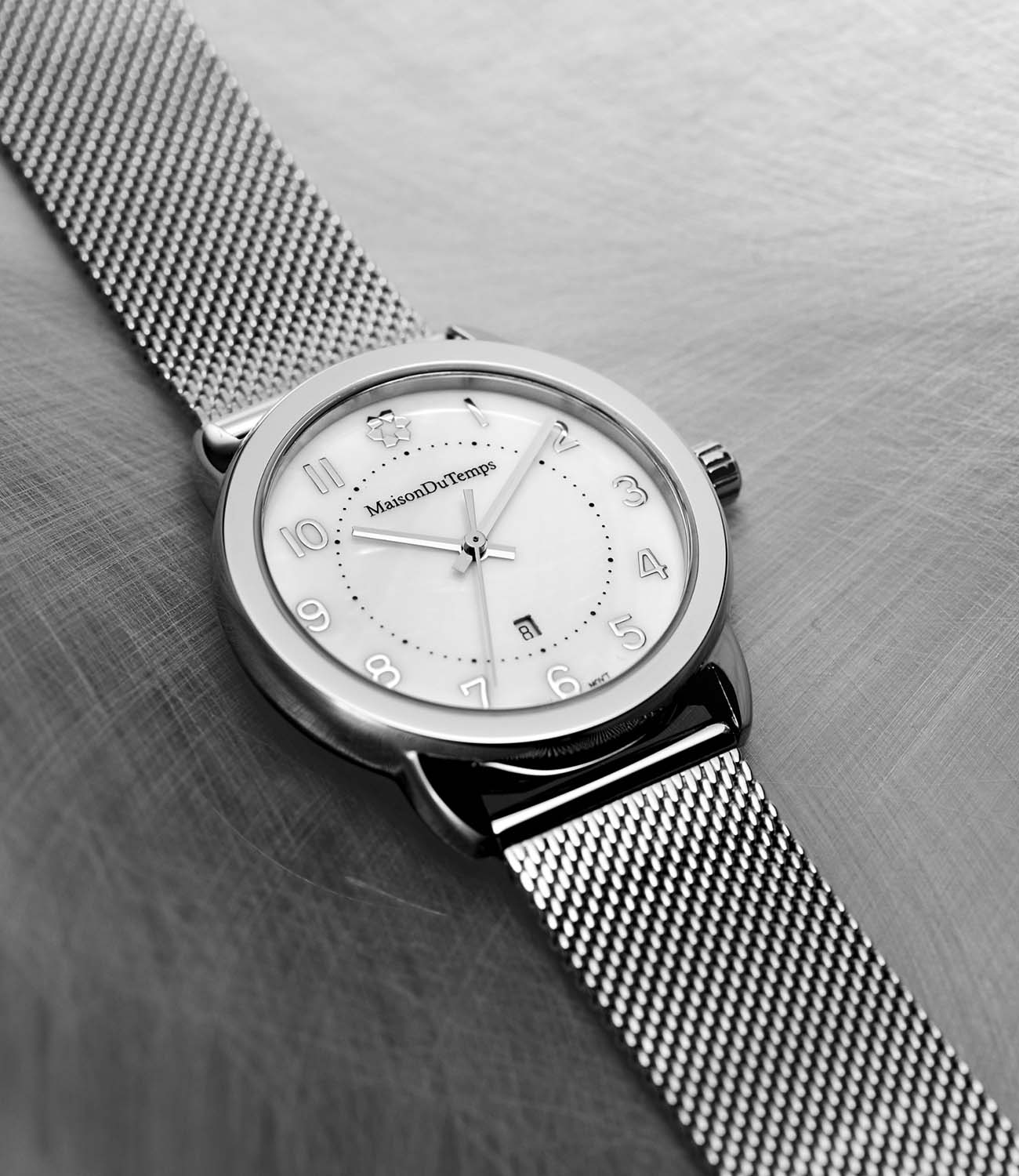 Montre Femme MTMU Bracelet Maille Milanaise Format Mobile