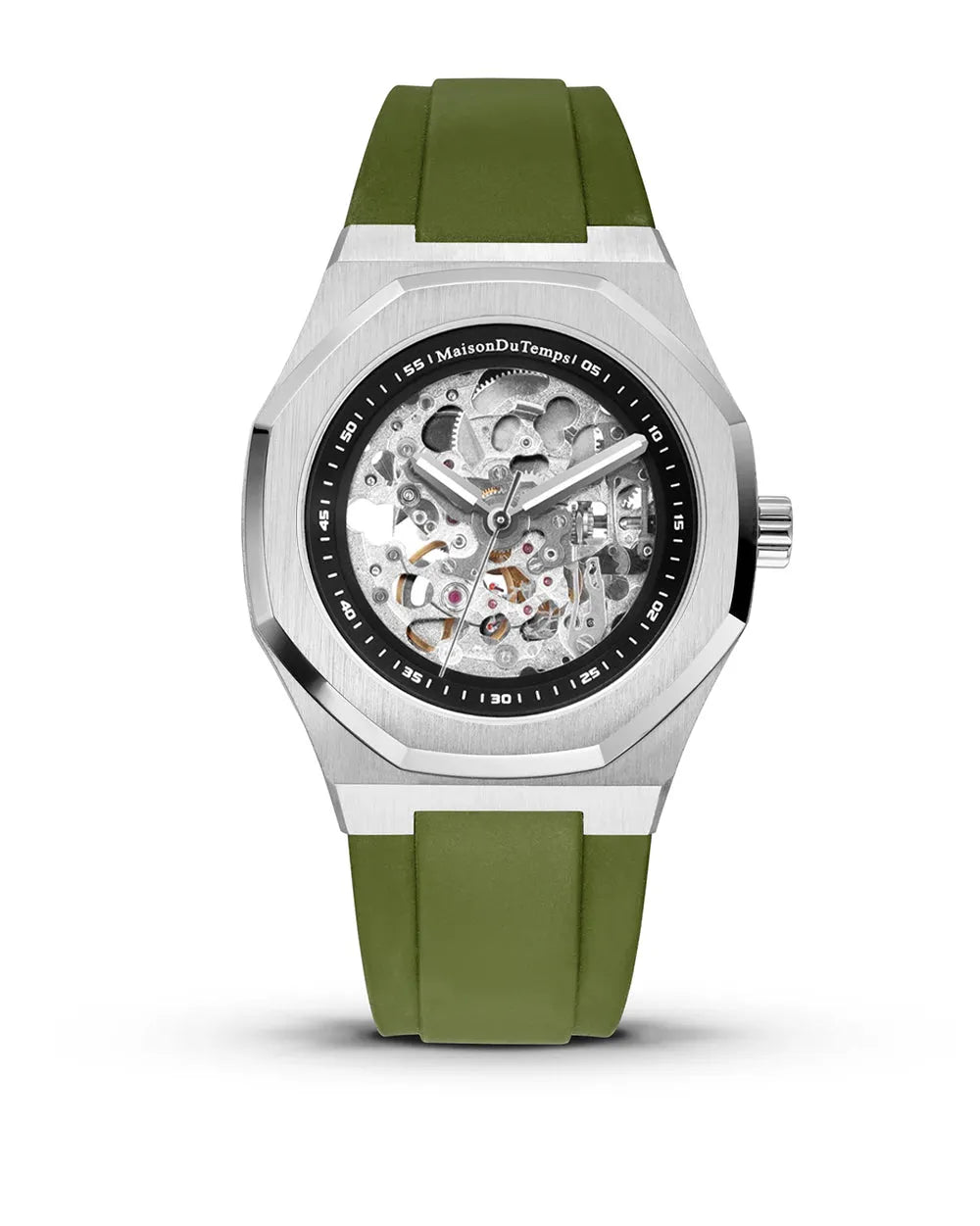MTBeta Skeleton Miyota Silicone Khaki