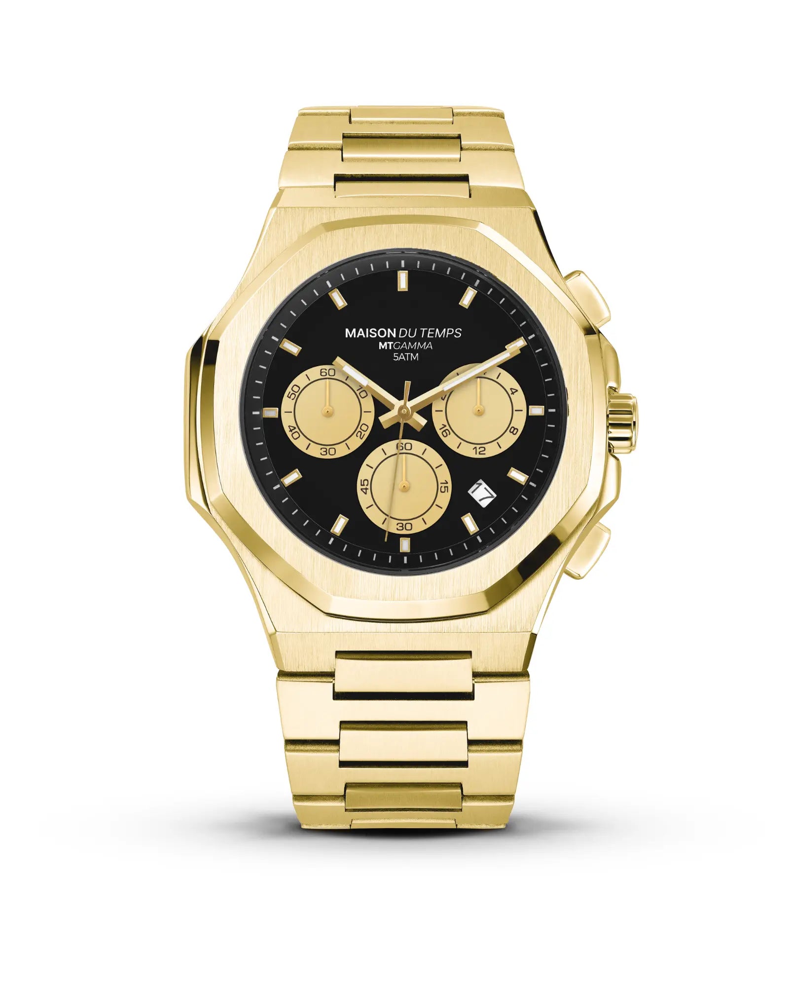 MTGamma Chronographe Noir - Gold Acier
