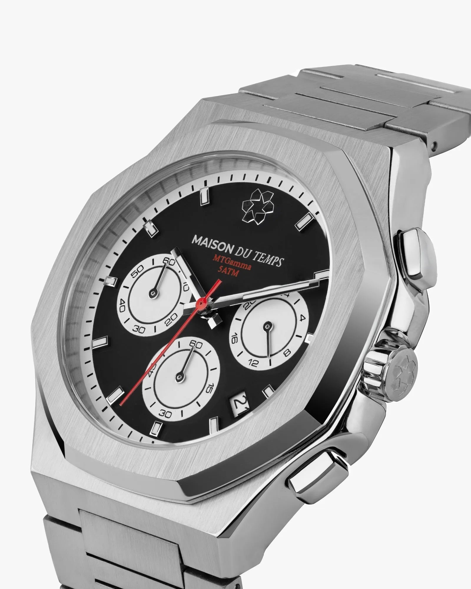 MTGamma Chronographe Noir Silicone Noir