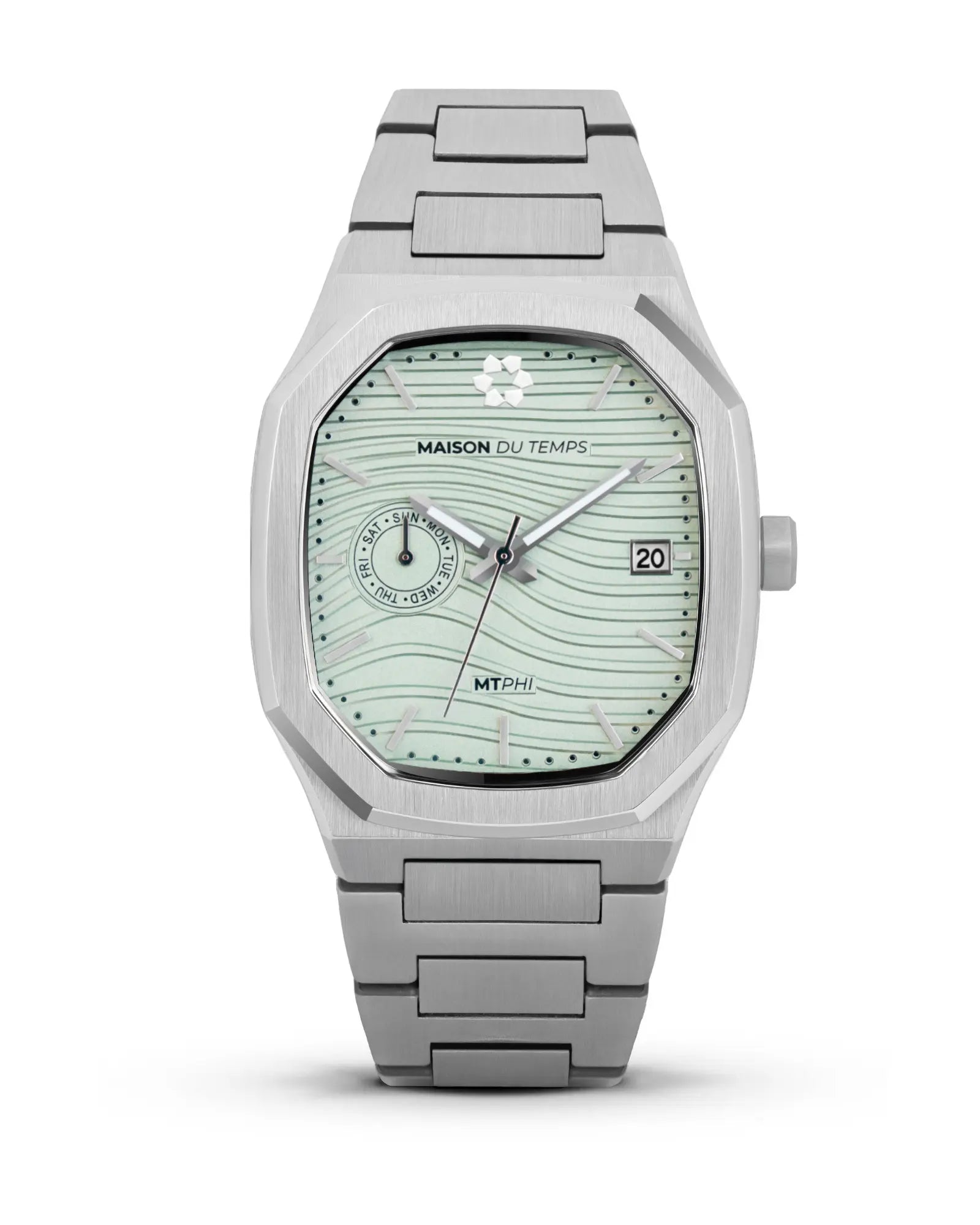 MTPhi Day-Date Vert Acier