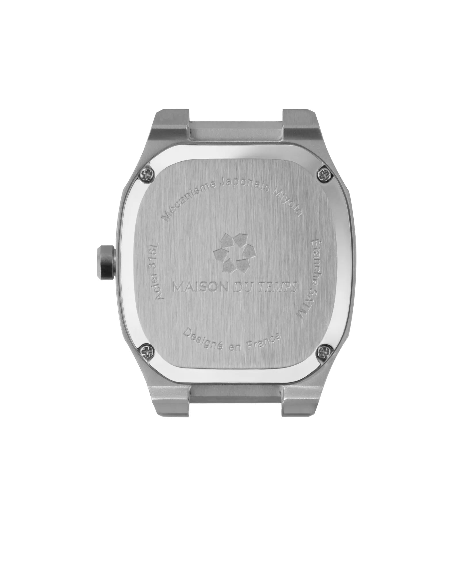 MTPhi Day-Date Noir Acier