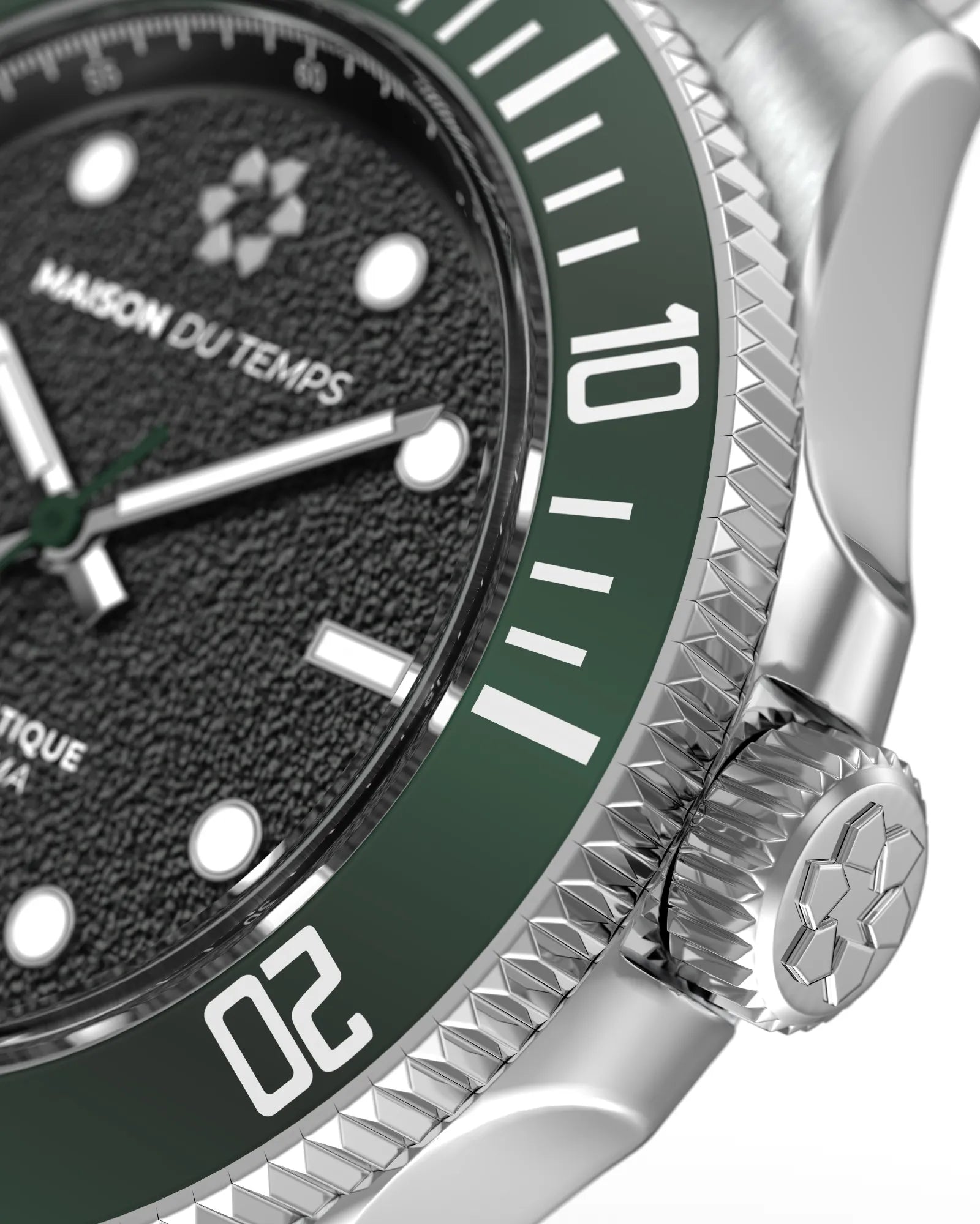 MTSigma Green Steel Bezel