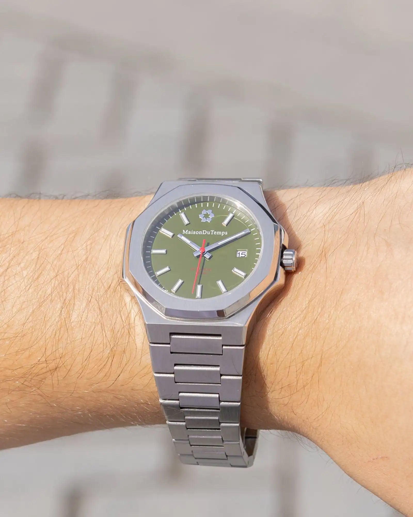 Montre MTGamma Kaki 42mm Quartz Miyota - MaisonDuTemps