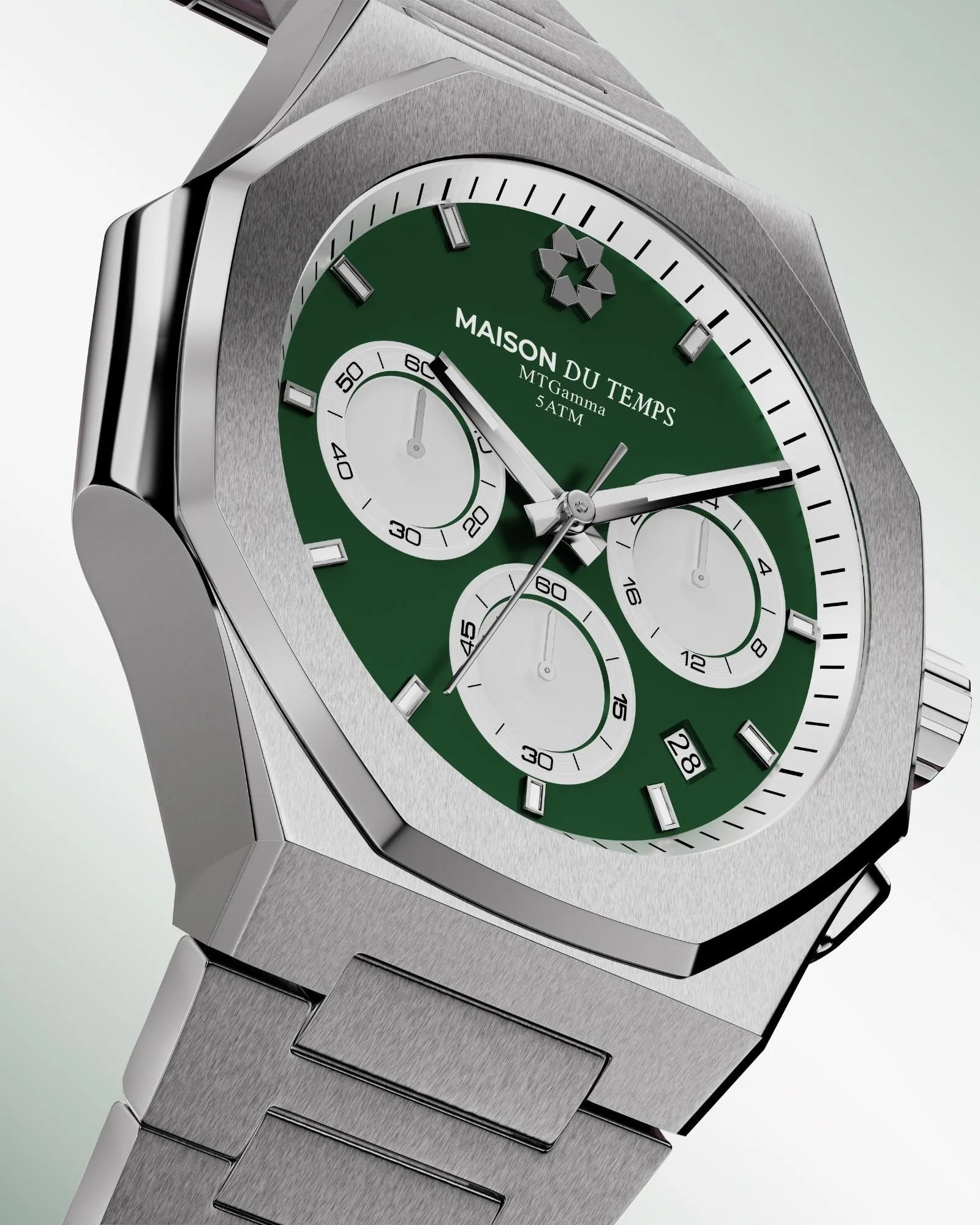 Montre MTGamma chronographe vert Miyota