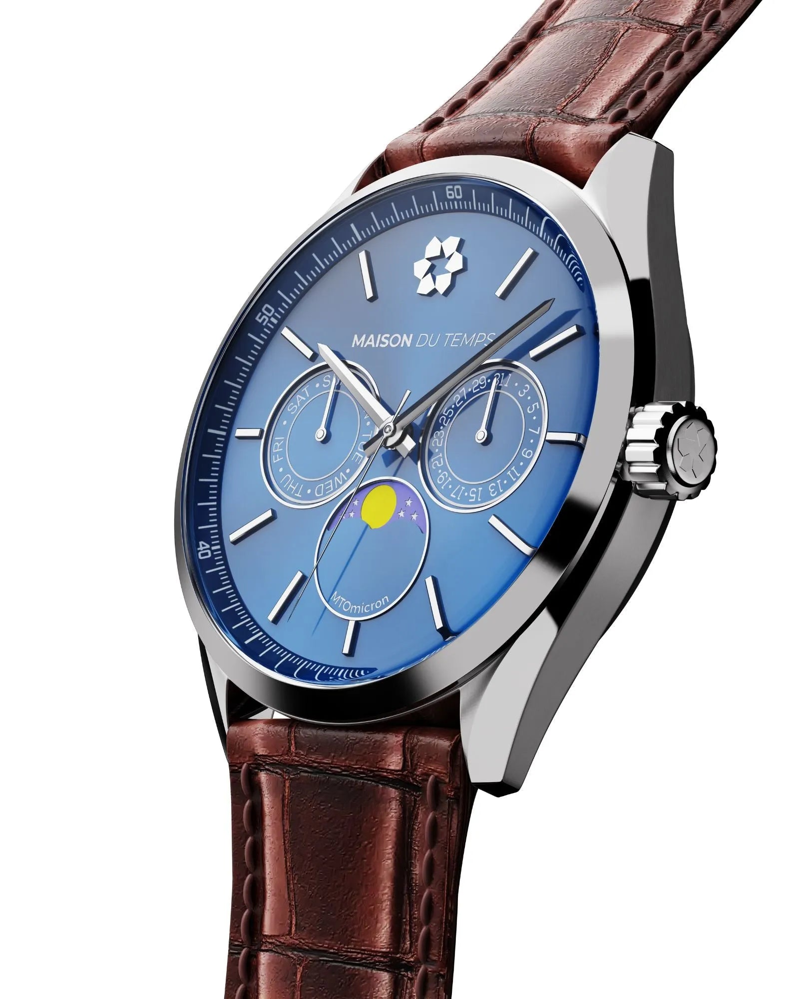 MTOmicron MoonPhase Bleu Acier