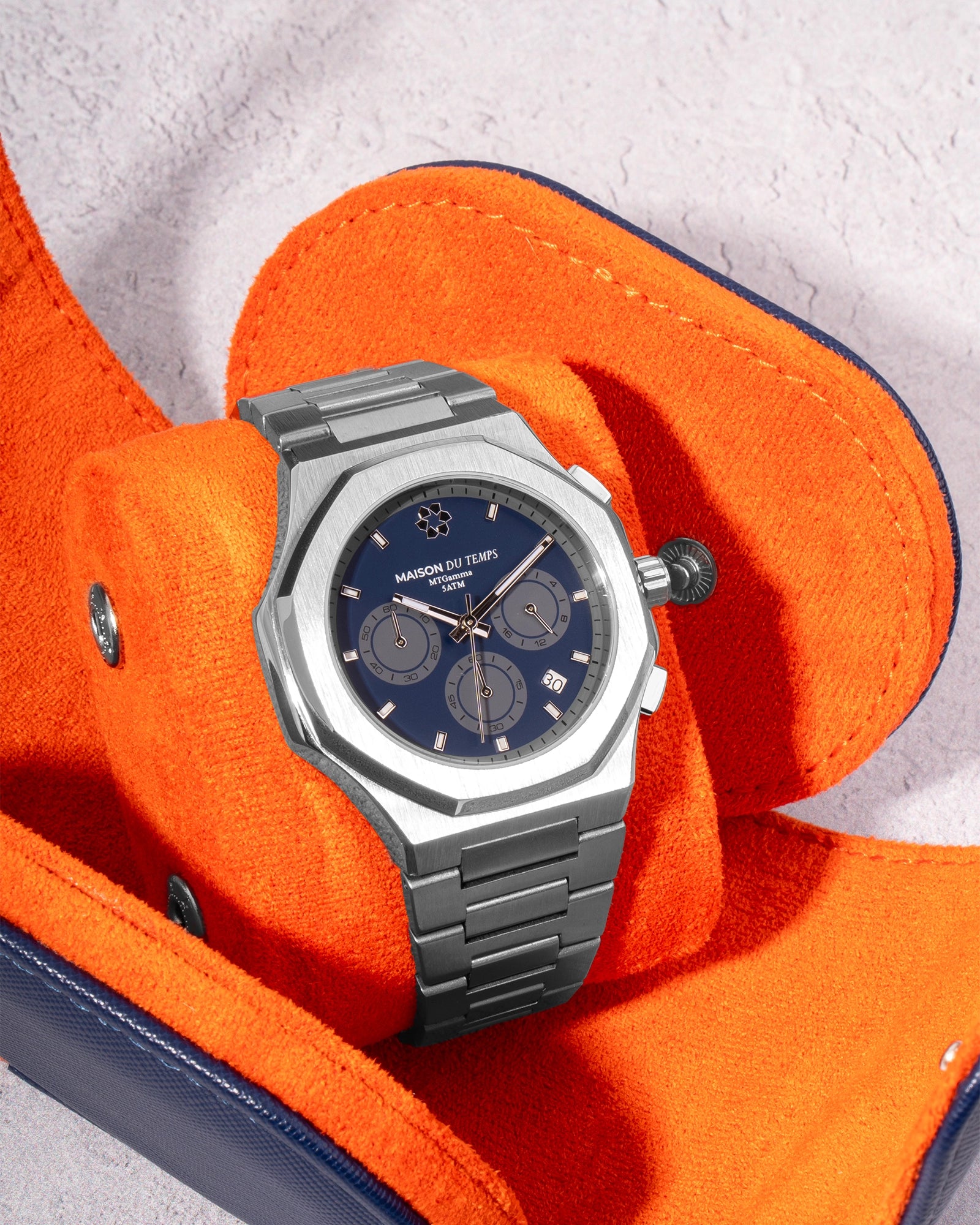 Watch Roll Blue - 1 Watch