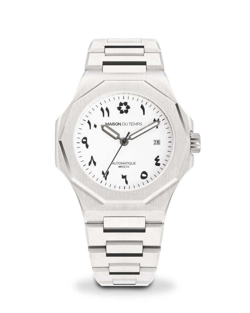 MTZeta Arabic Blanc Acier