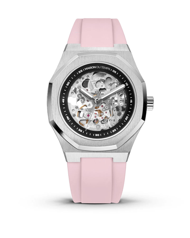 MTBeta Skeleton Miyota Silicone Rose