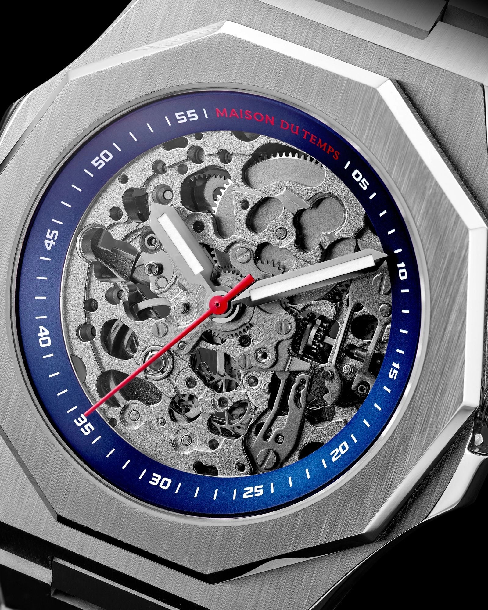 MTZeta Skeleton Blue Silicone