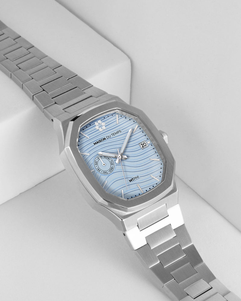 MTPhi Day-Date Bleu Acier