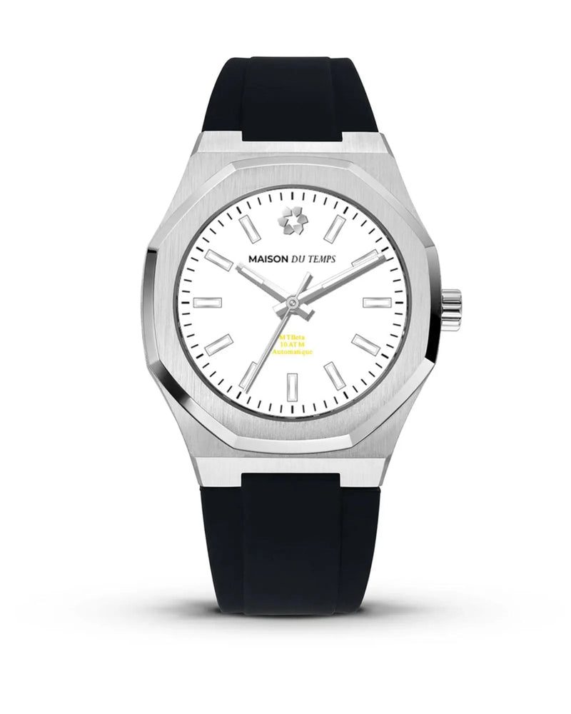 Montre automatique cadran blanc 42mm