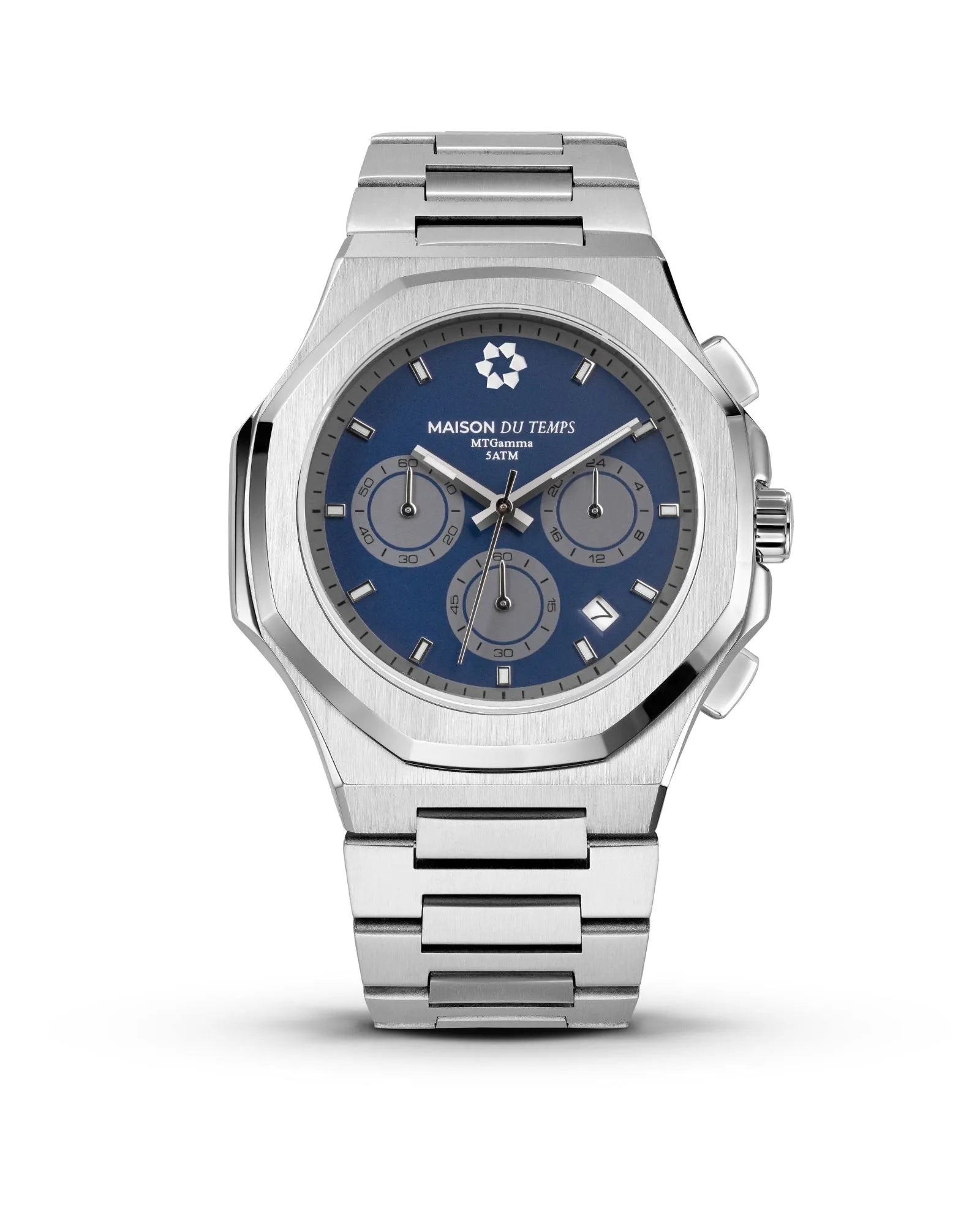 Montre chronographe bleu Miyota 