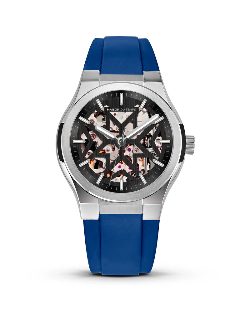 MTEpsilon Skeleton Evo Silicone Bleu