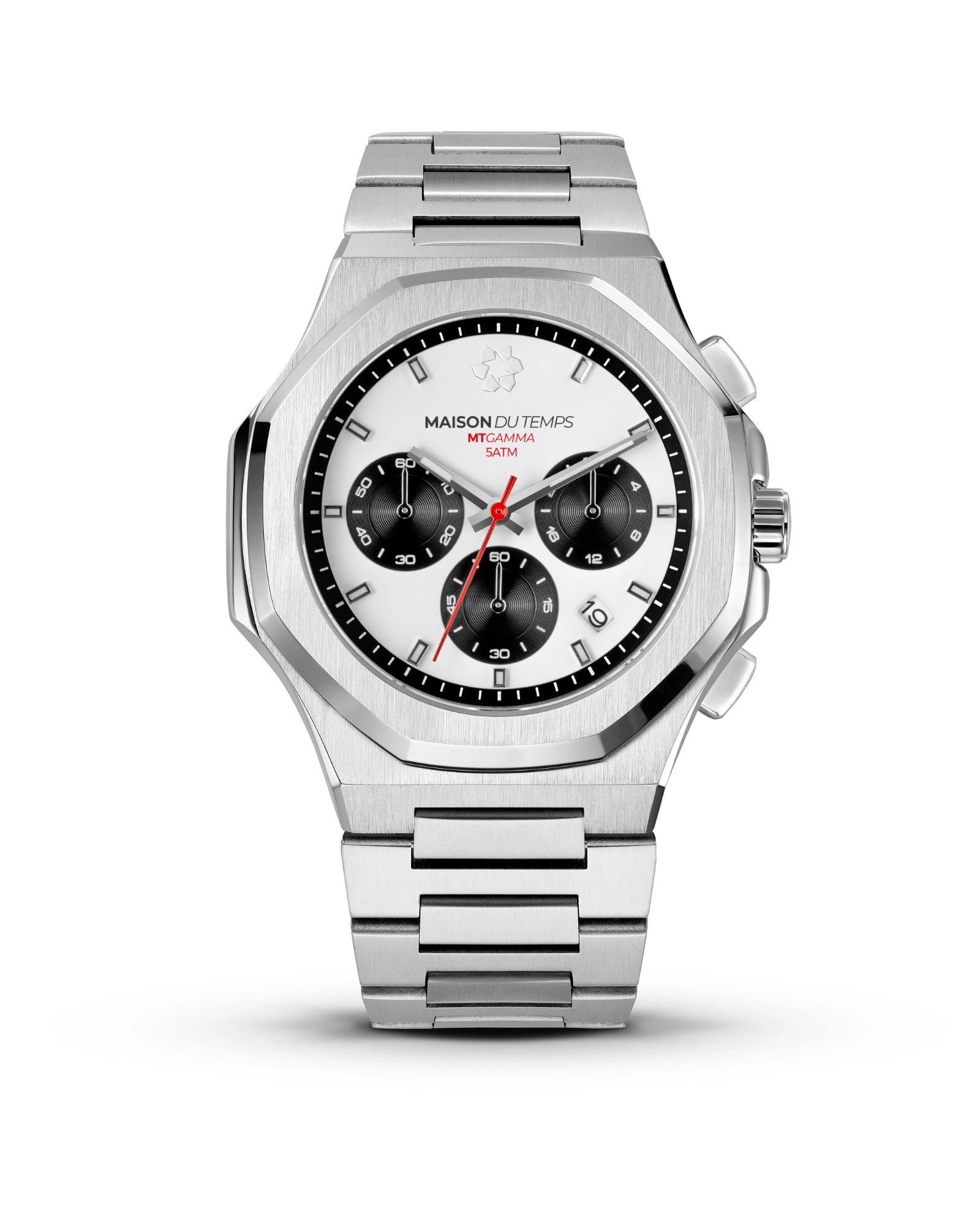 MTGamma Chronographe Blanc Acier