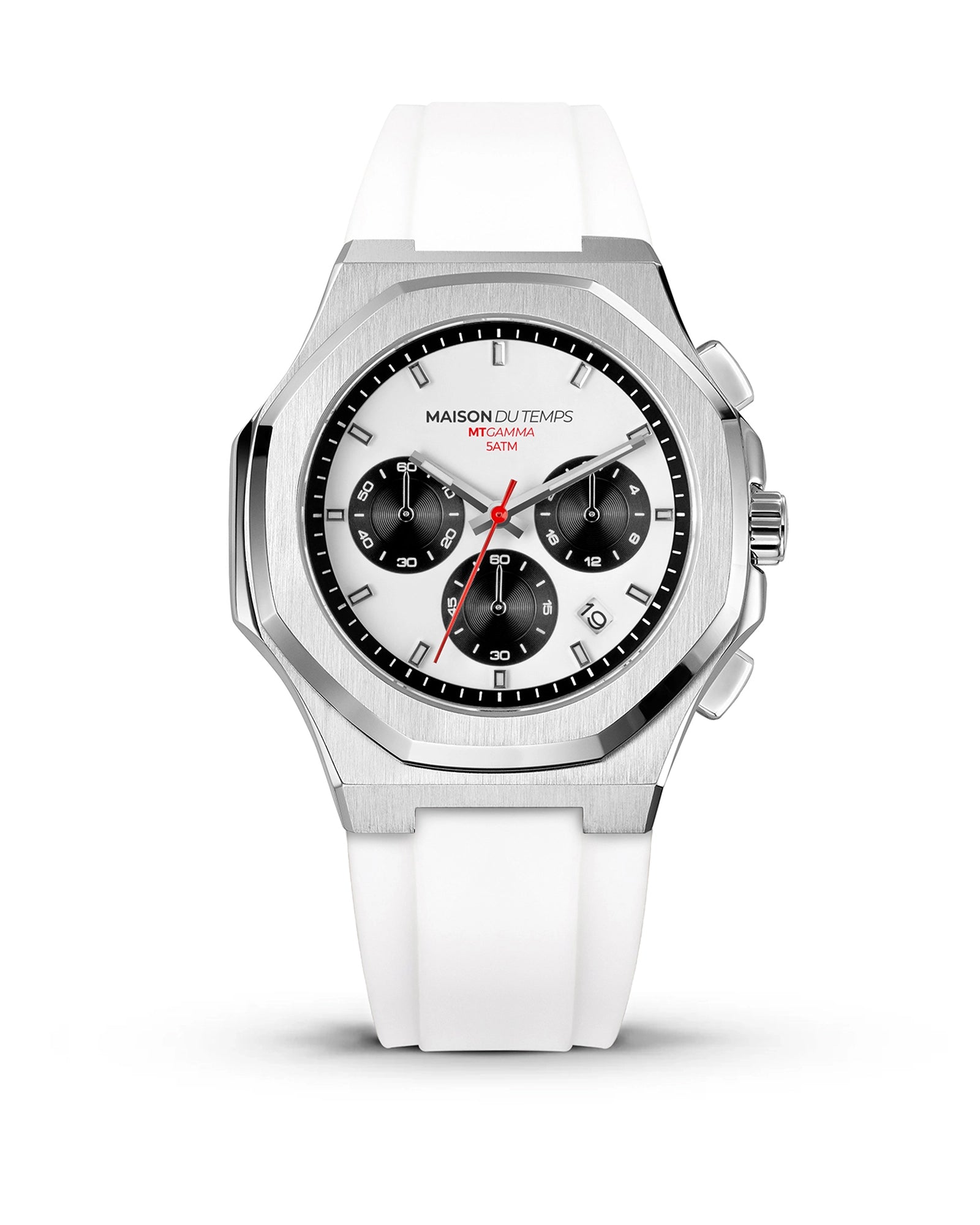 MTGamma Chronograph Weiß Silikon Weiß