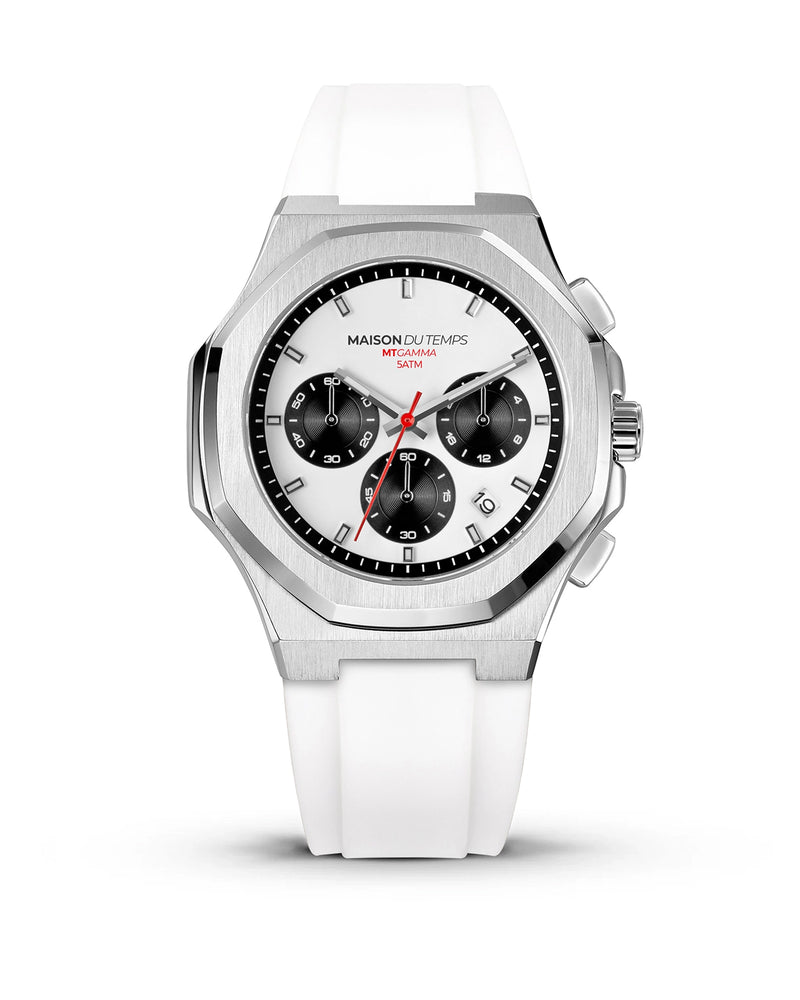 MTGamma Chronograph Weiß Silikon Weiß