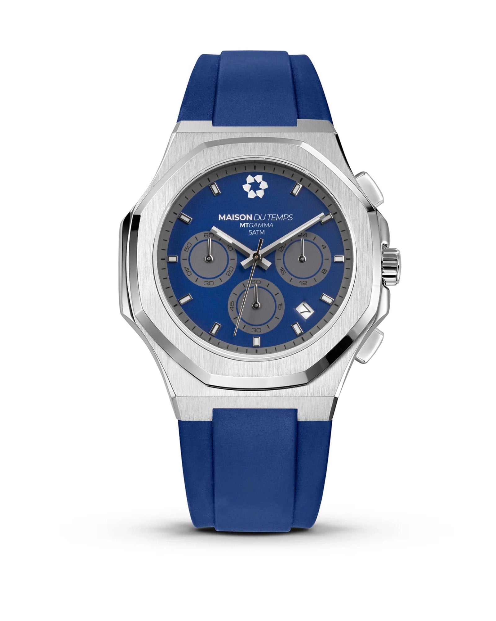 MTGamma Chronographe Bleu Silicone Bleu