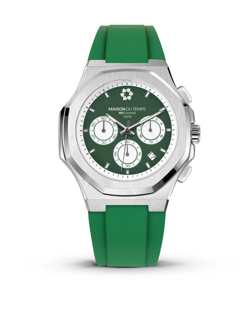MTGamma Chronographe Vert Silicone Vert