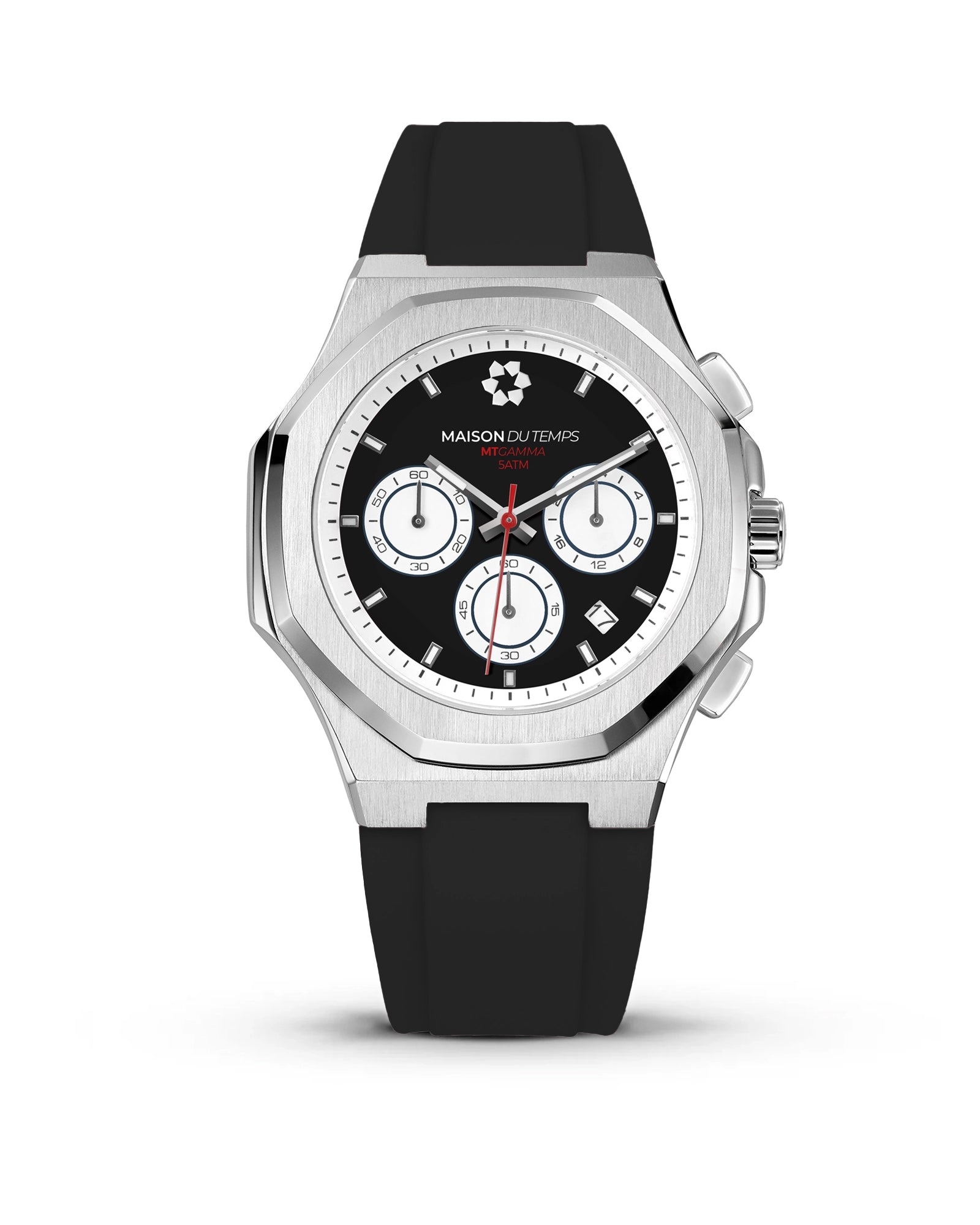 MTGamma Chronographe Noir Silicone Noir