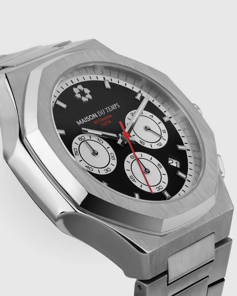 MTGamma Chronographe Noir Acier