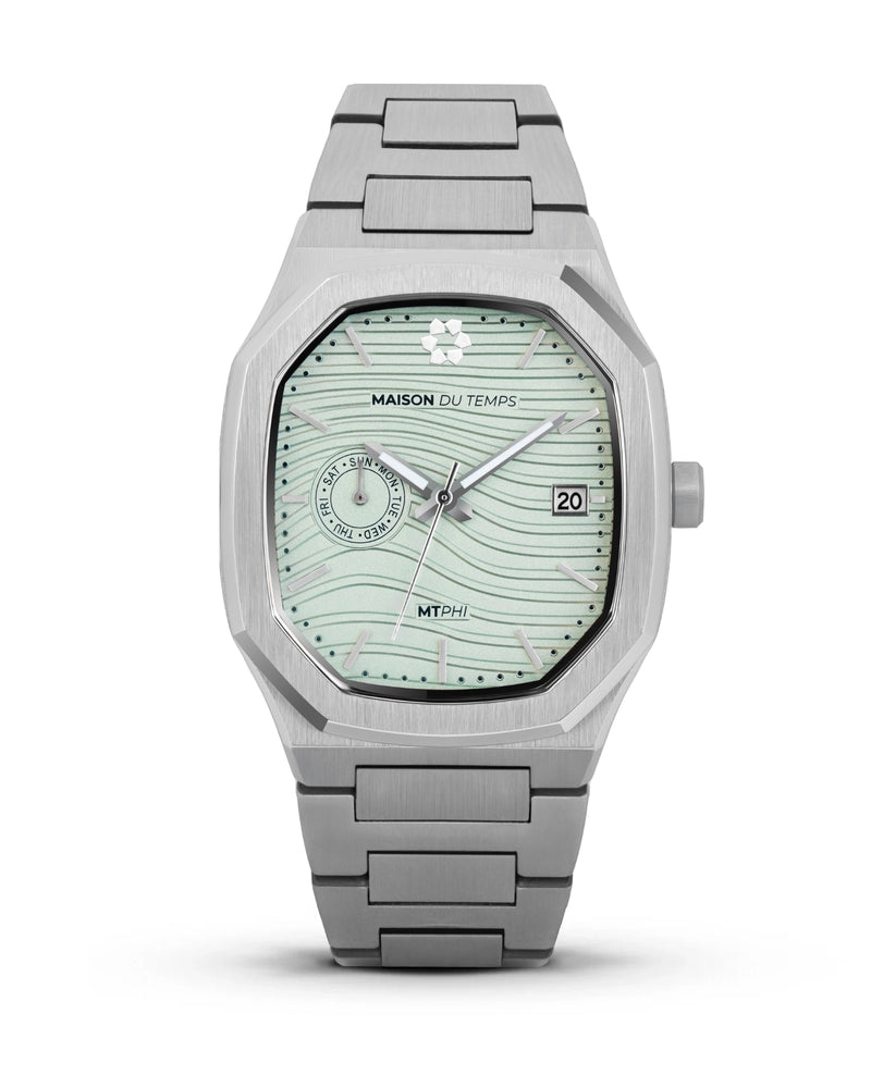 MTPhi Day-Date Vert Acier