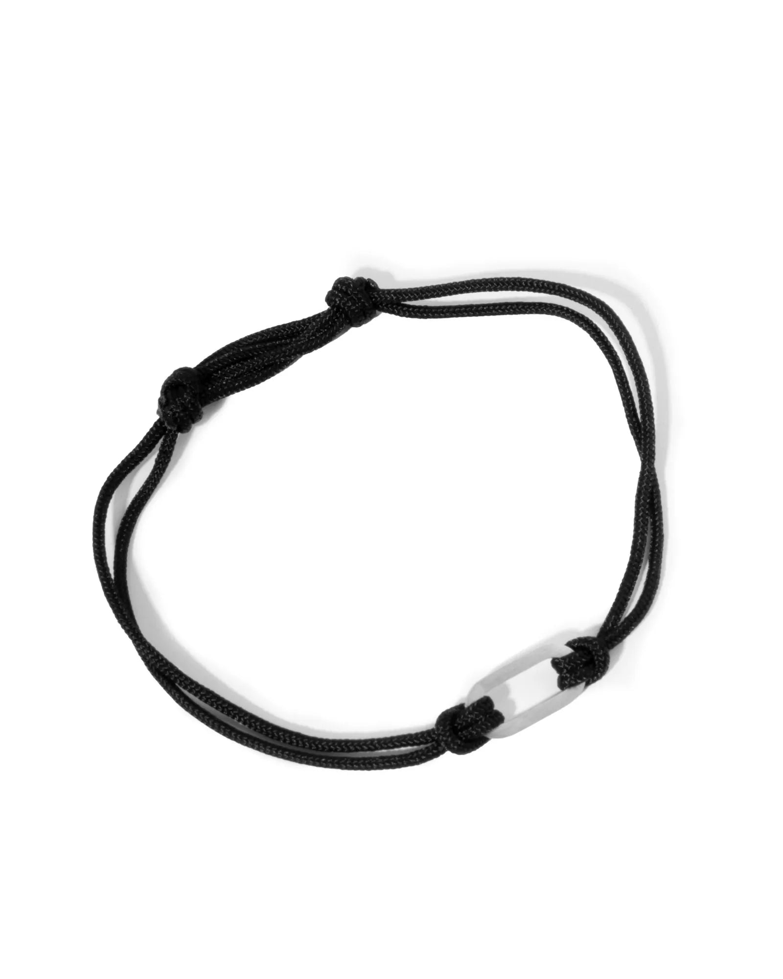 Black Rope Bracelet MaisonDuTemps