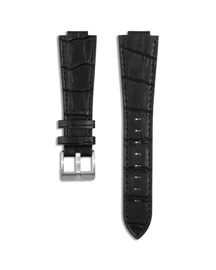 Bracelet Cuir Noir 14mm