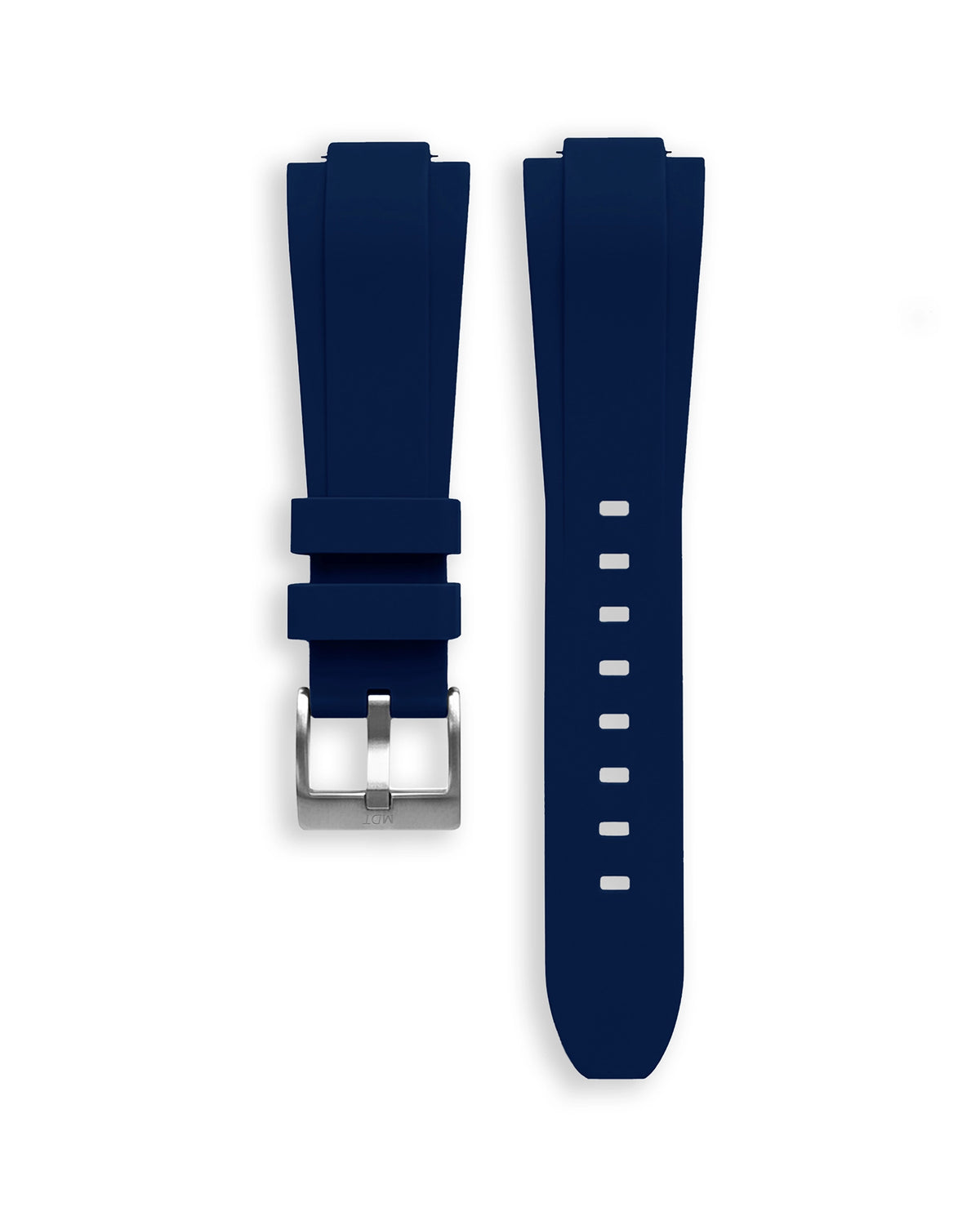 Blaues Armband 14 mm – Stahlschnalle