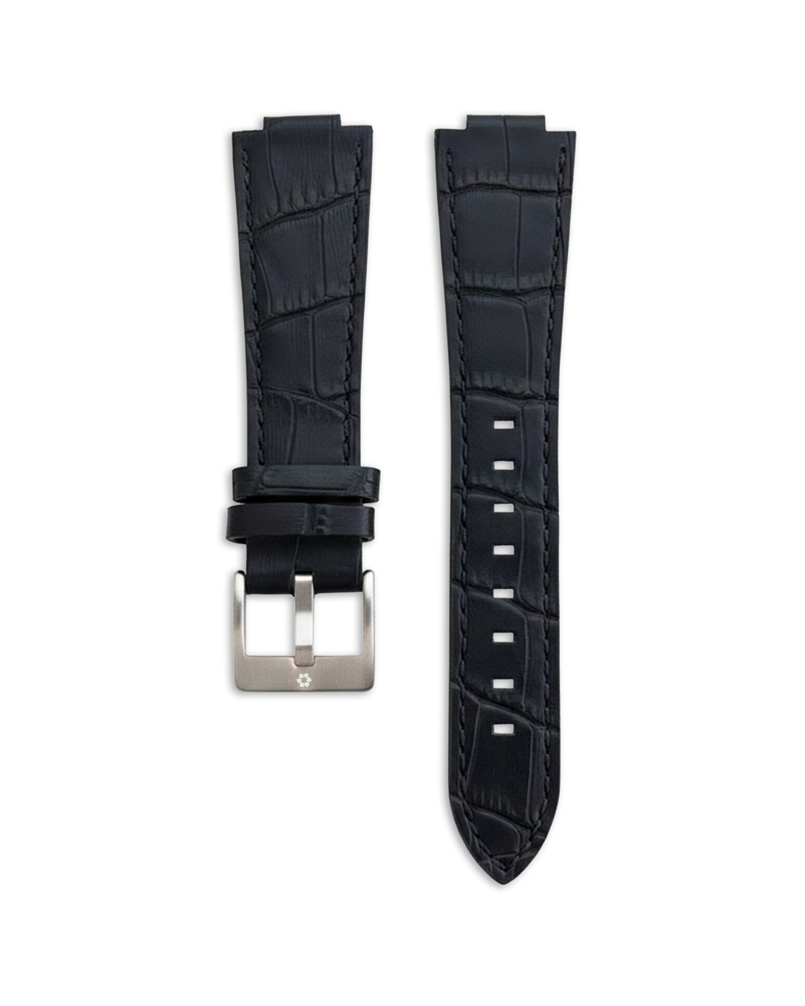 Bracelet Cuir Noir 14mm