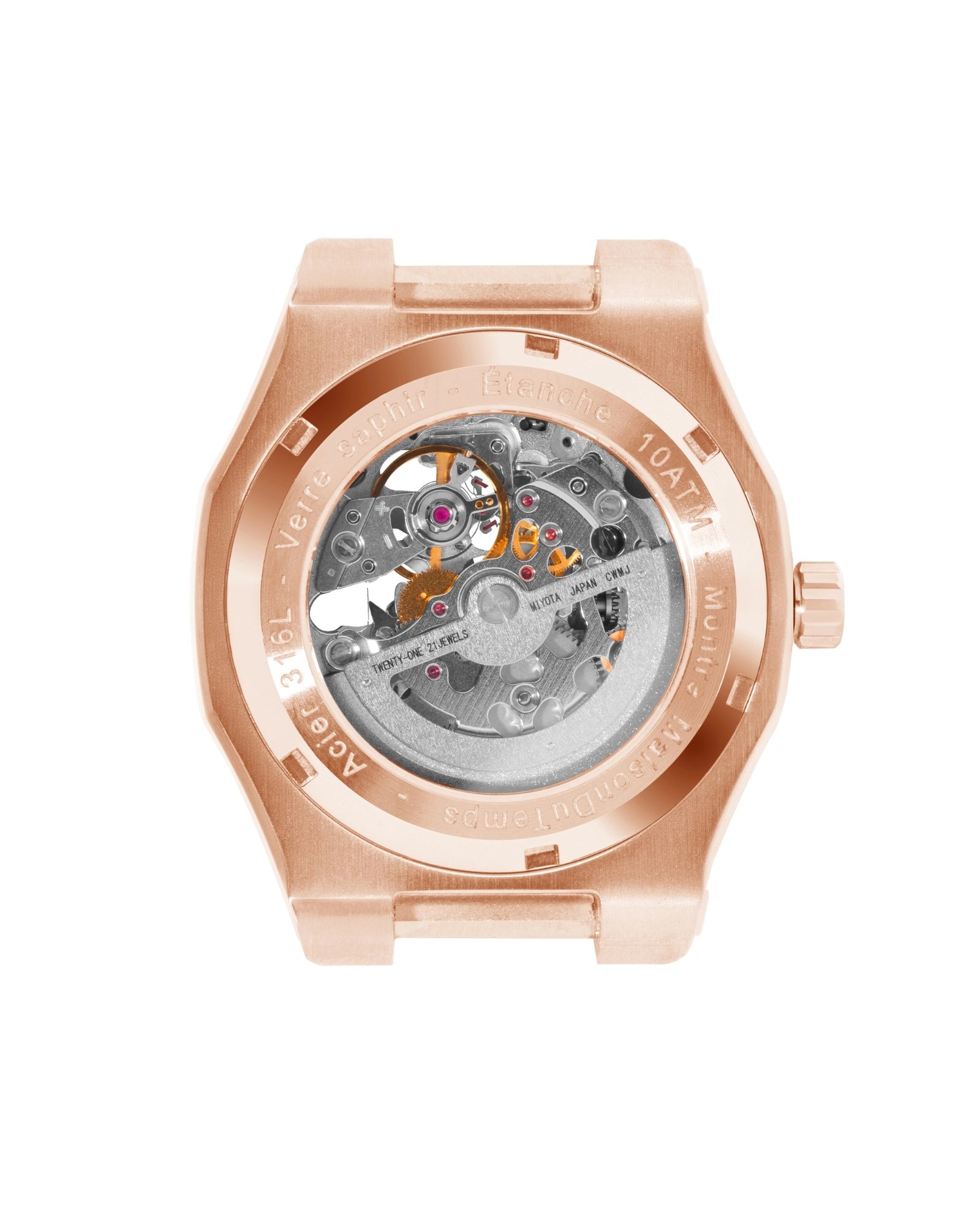 MTBeta Skeleton Oro rosa Acciaio