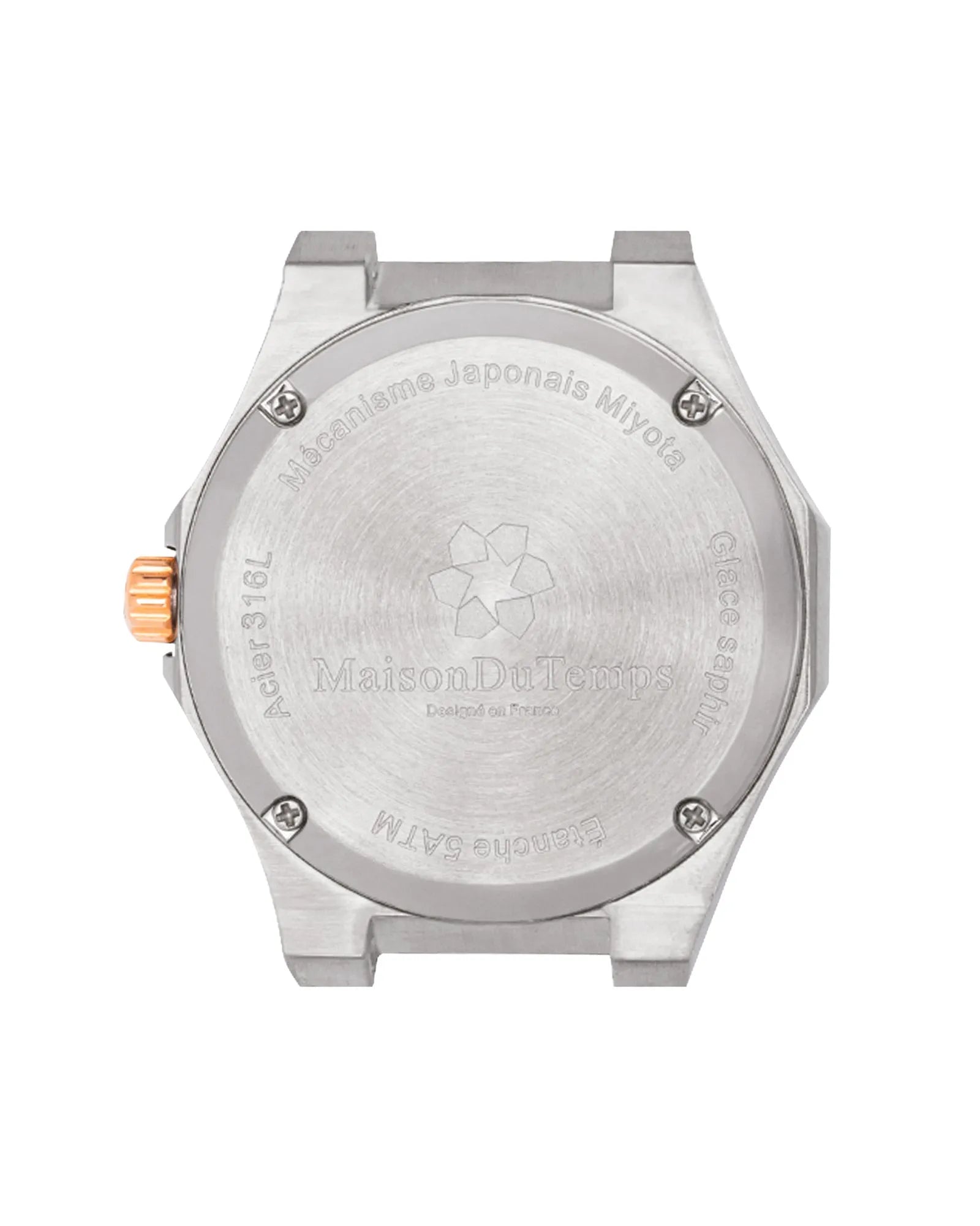MTGamma Femme Blanc Acier Doré Rose