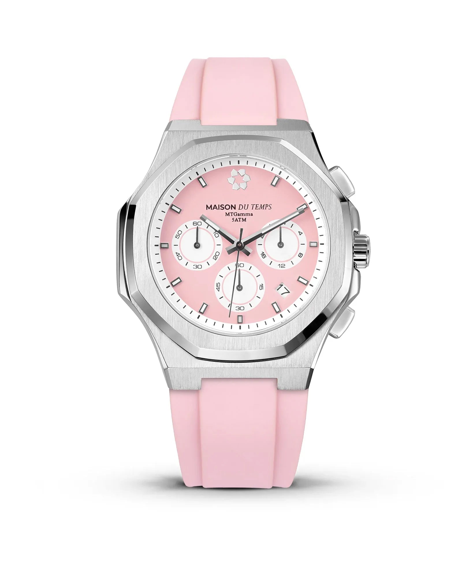 MTGamma Chronographe Rose Silicone Rose