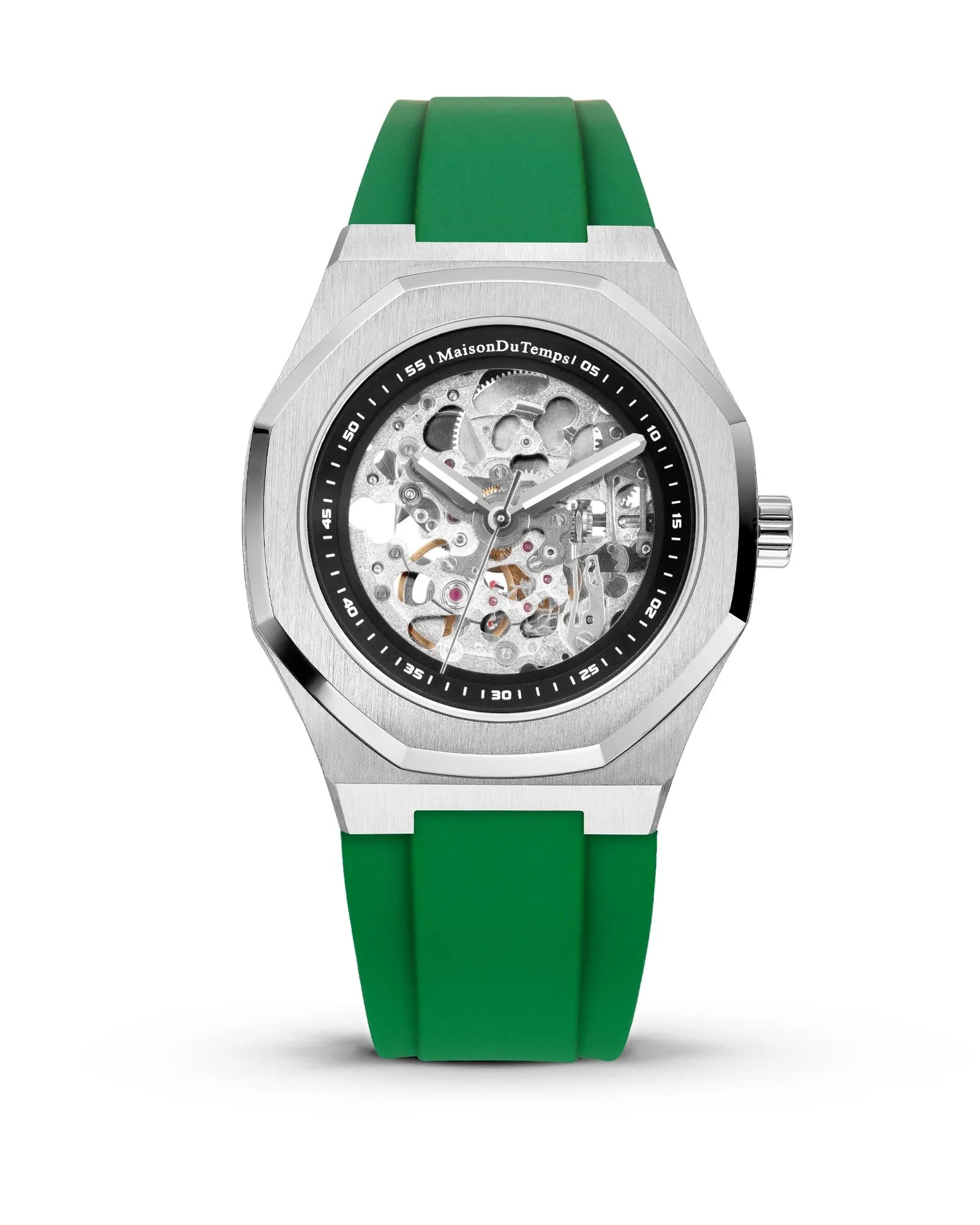 MTBeta Skeleton Miyota Silicone Vert