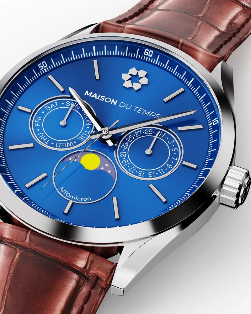 MTOmicron MoonPhase Bleu Acier