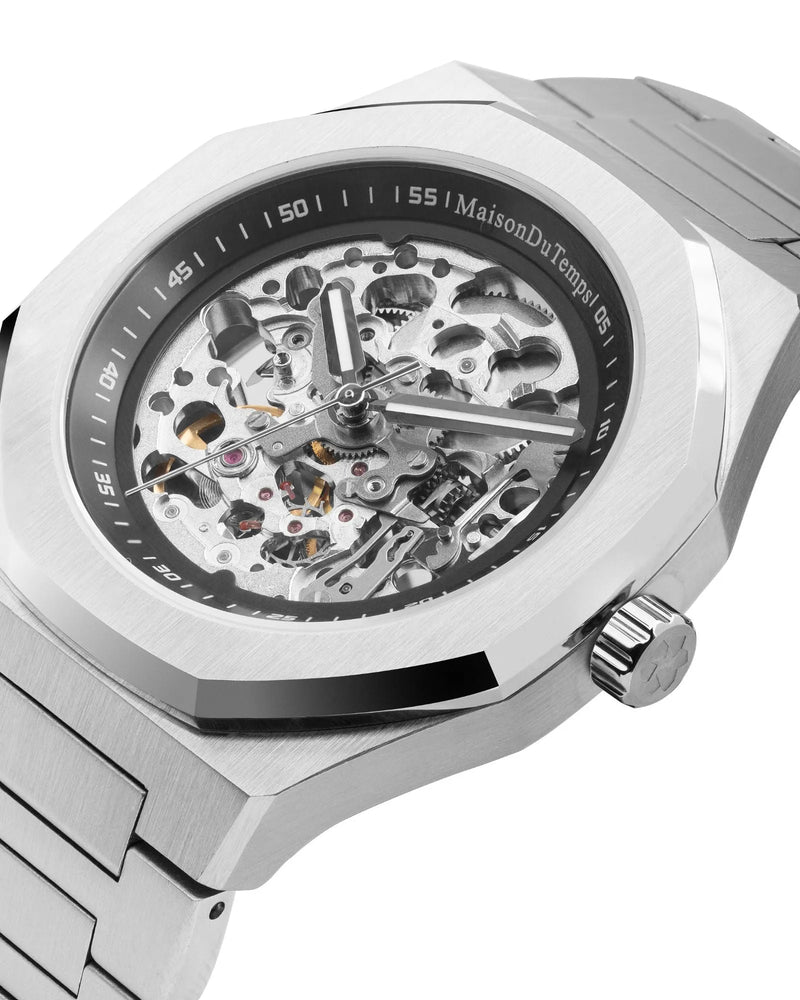 MTBeta Skeleton Miyota Silicone Noir