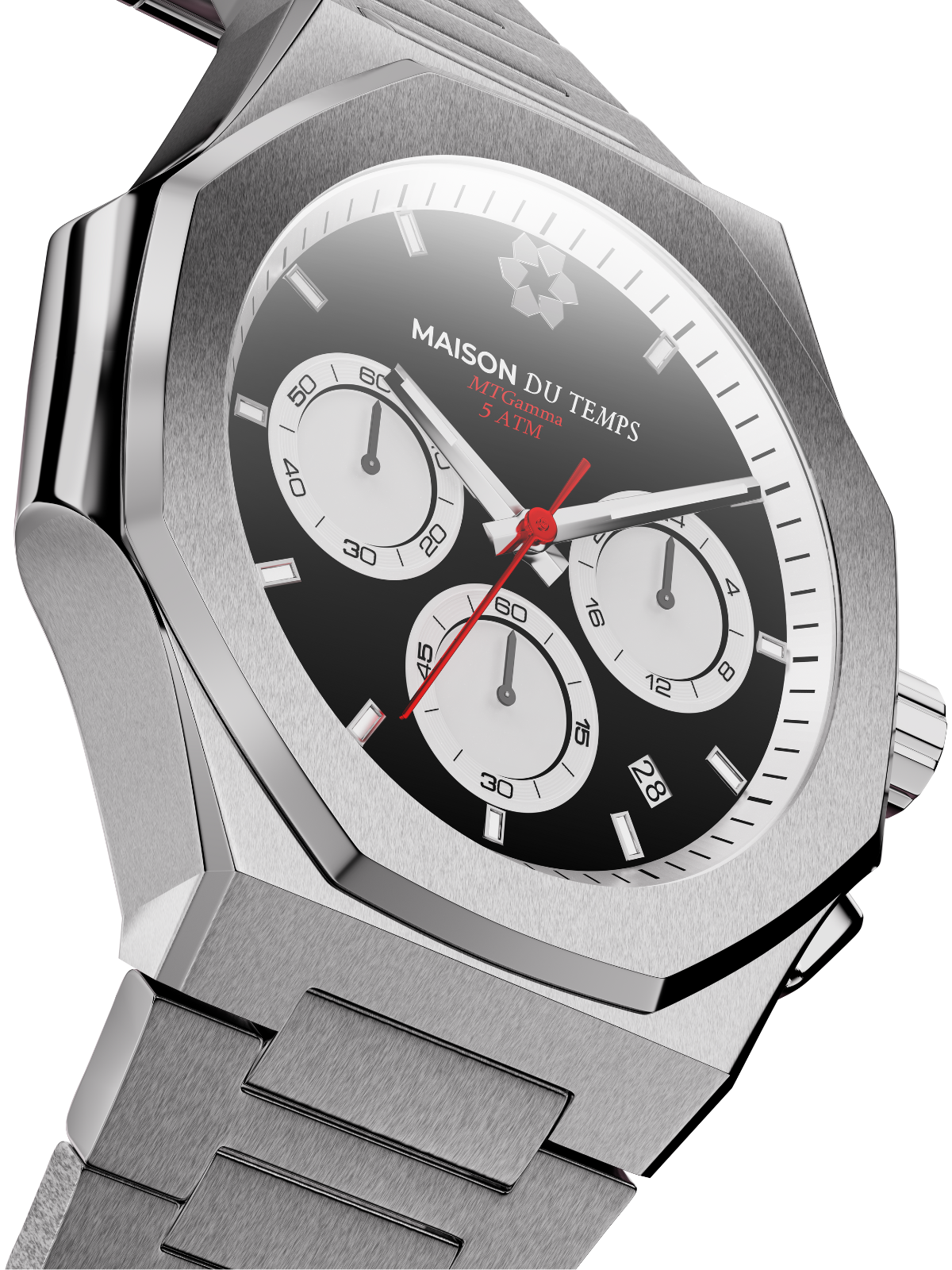 MTGamma Chronographe Noir Acier