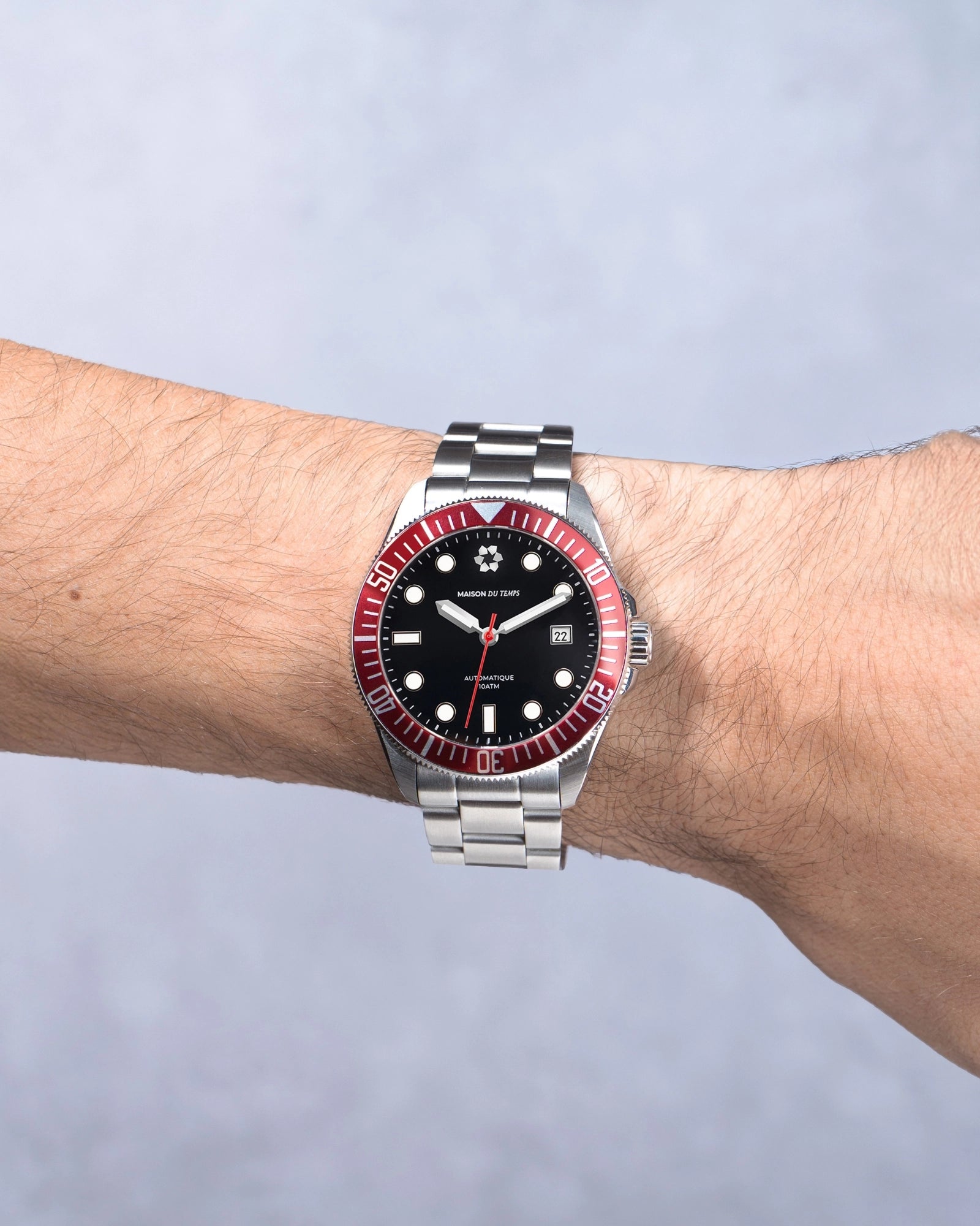 MTSigma Red Steel Bezel