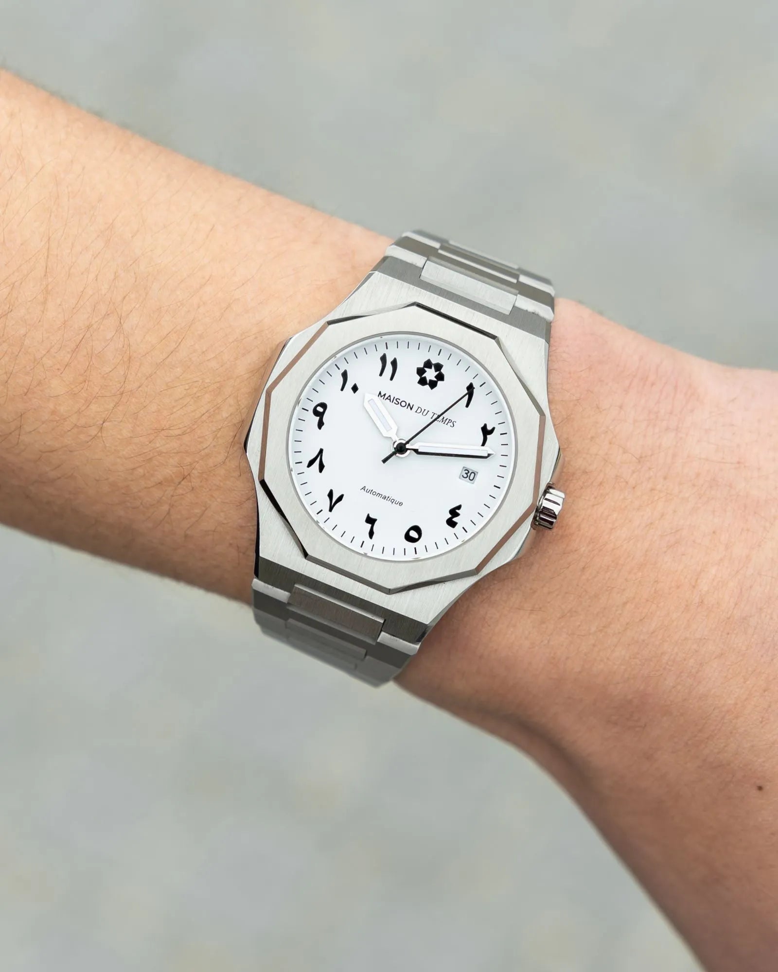 MTZeta Arabic Blanc Acier